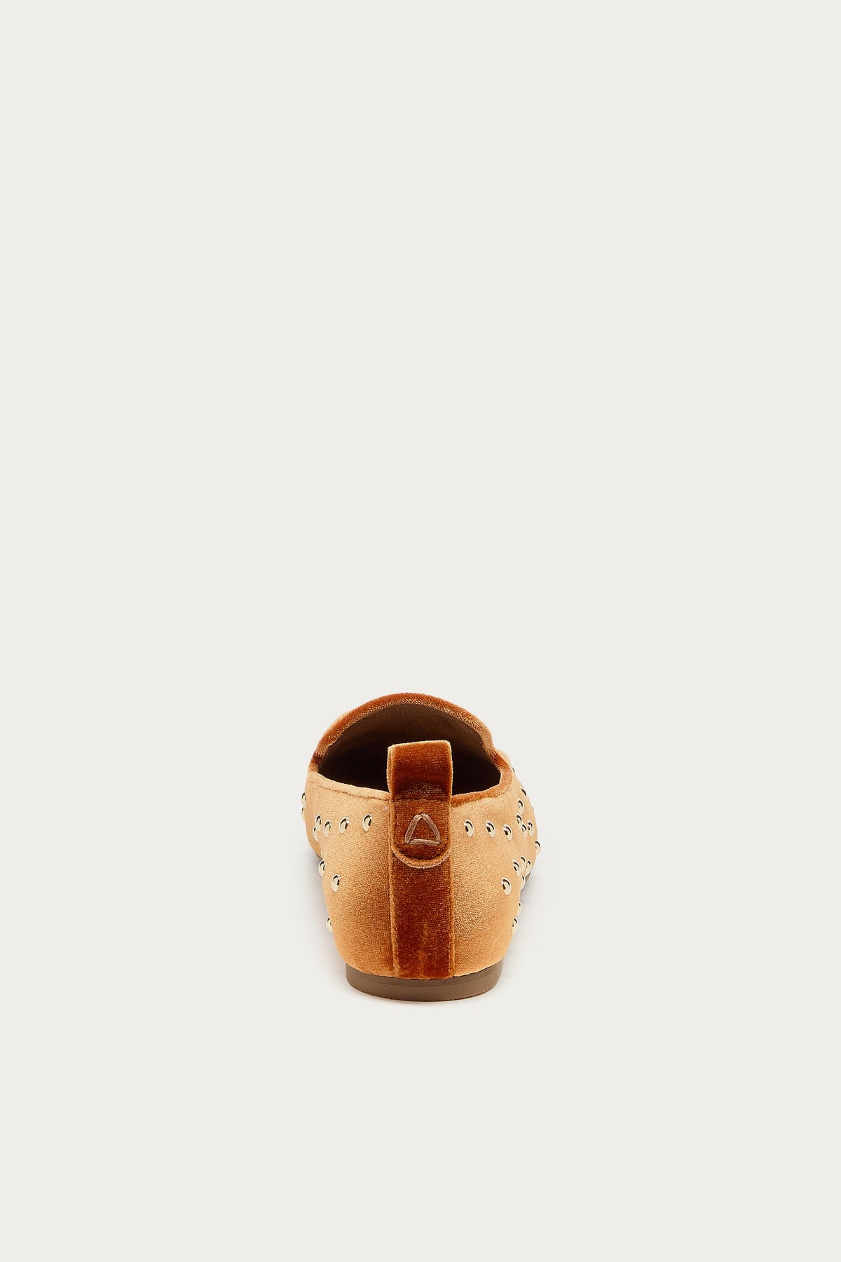 Finley Mustard Velvet Stud Loafers
