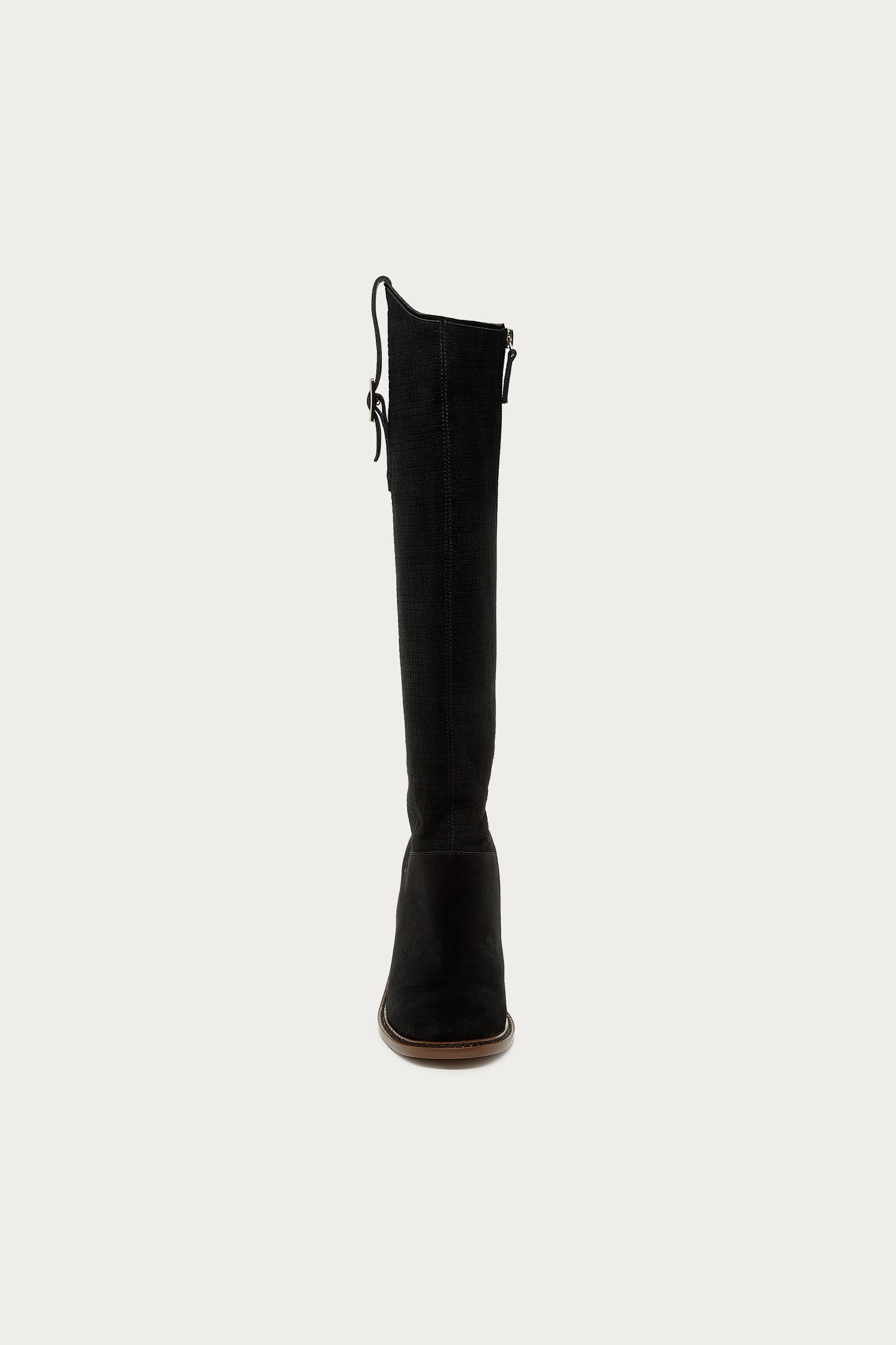 Fletcher Black Tall Boots