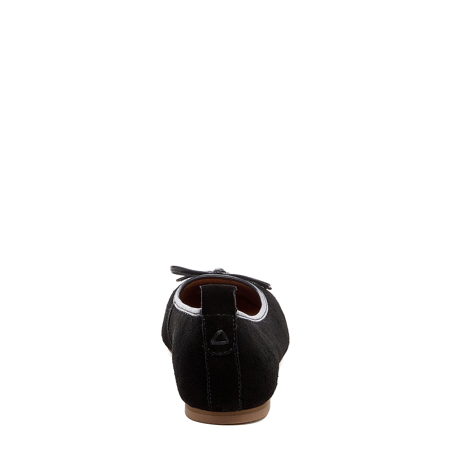 Frankie Black Suede Ballet Flats