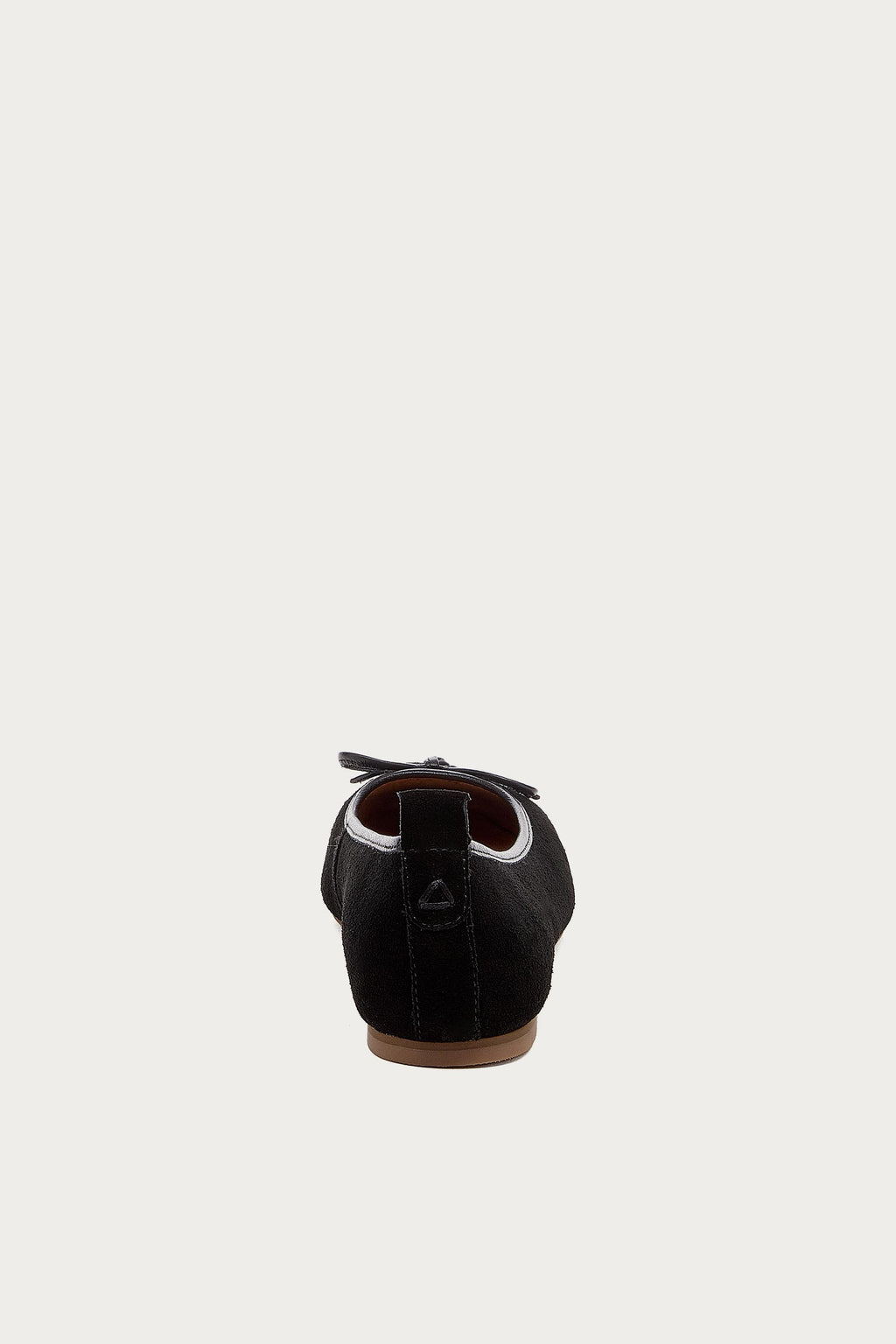 Frankie Black Suede Ballet Flats