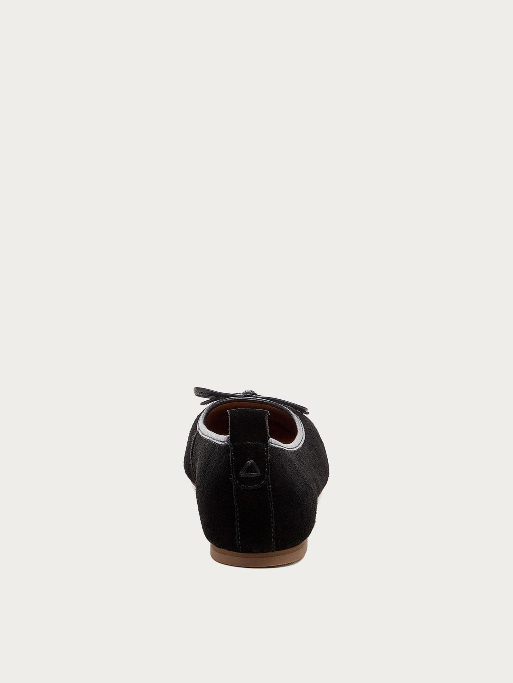 Frankie Black Suede Ballet Flats