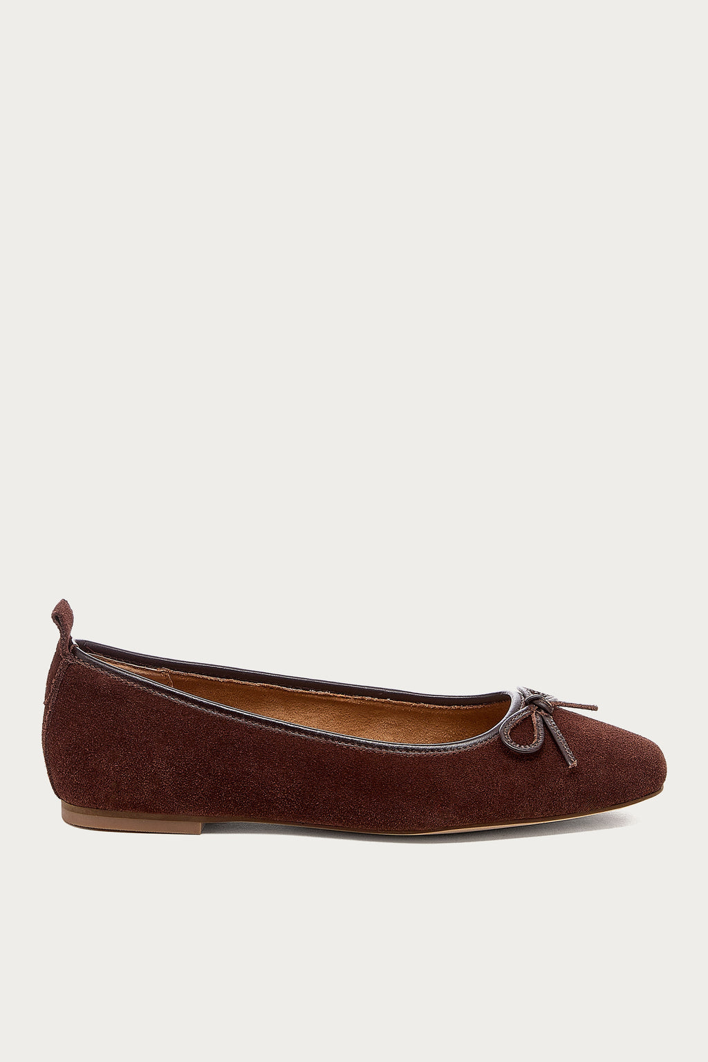 Frankie Warm Brown Ballet Flats