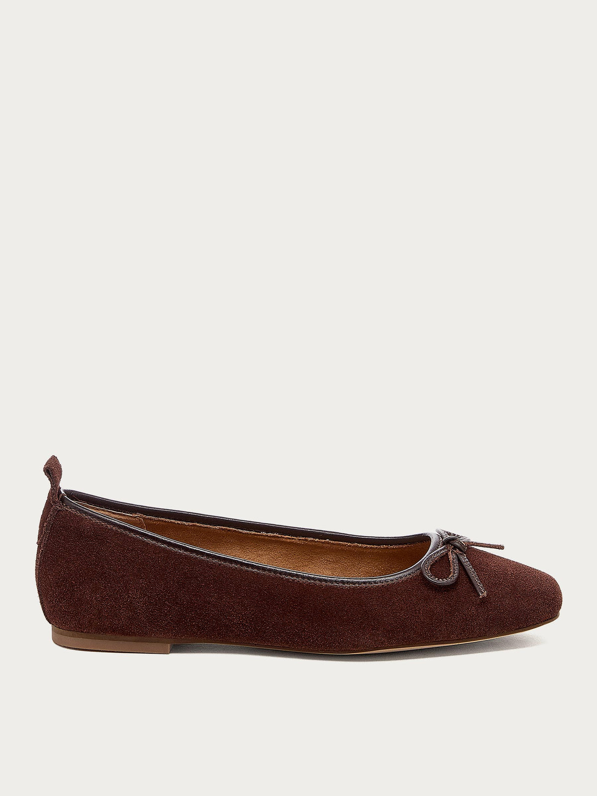 Frankie Warm Brown Ballet Flats