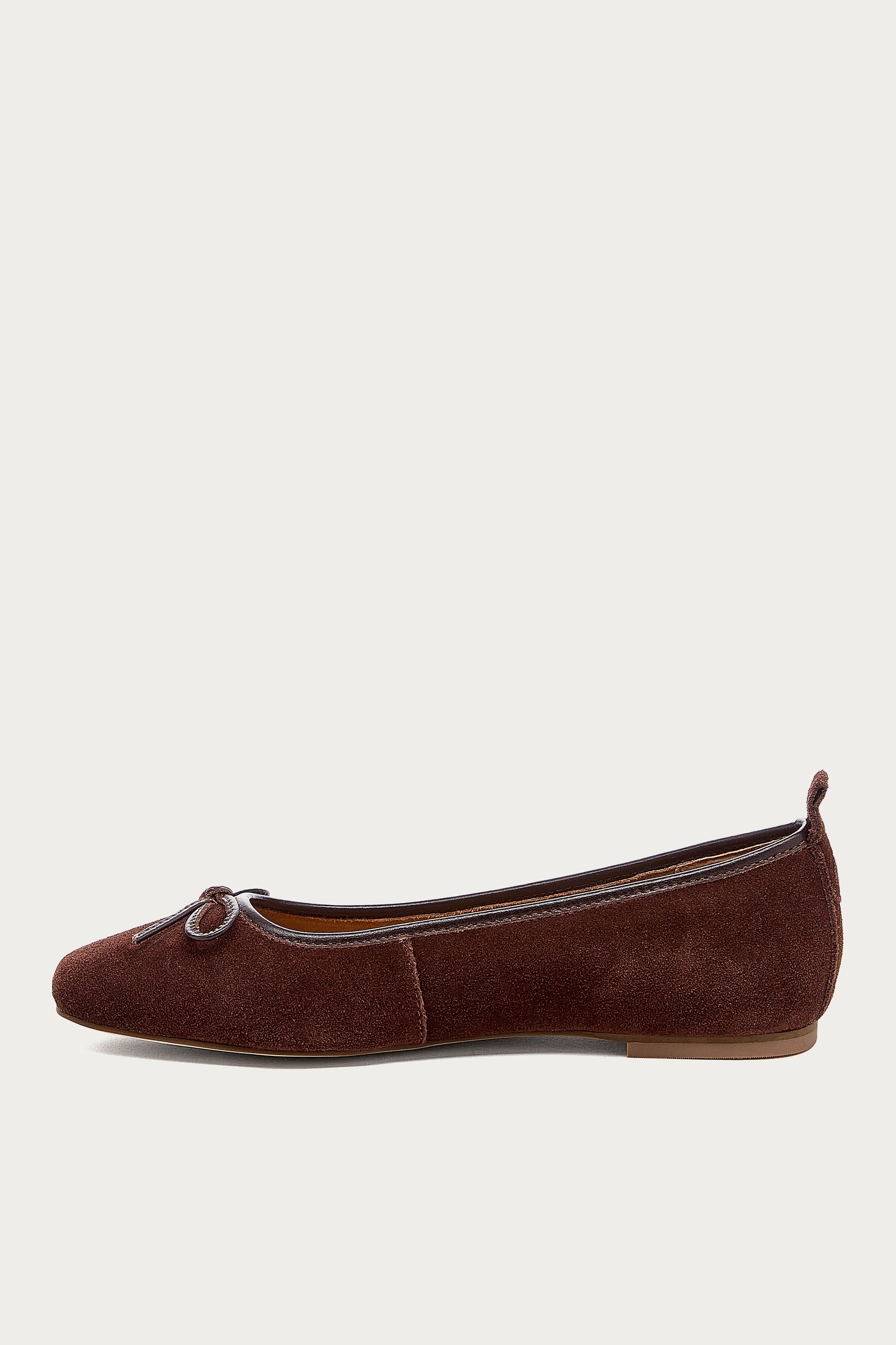 Frankie Warm Brown Ballet Flats