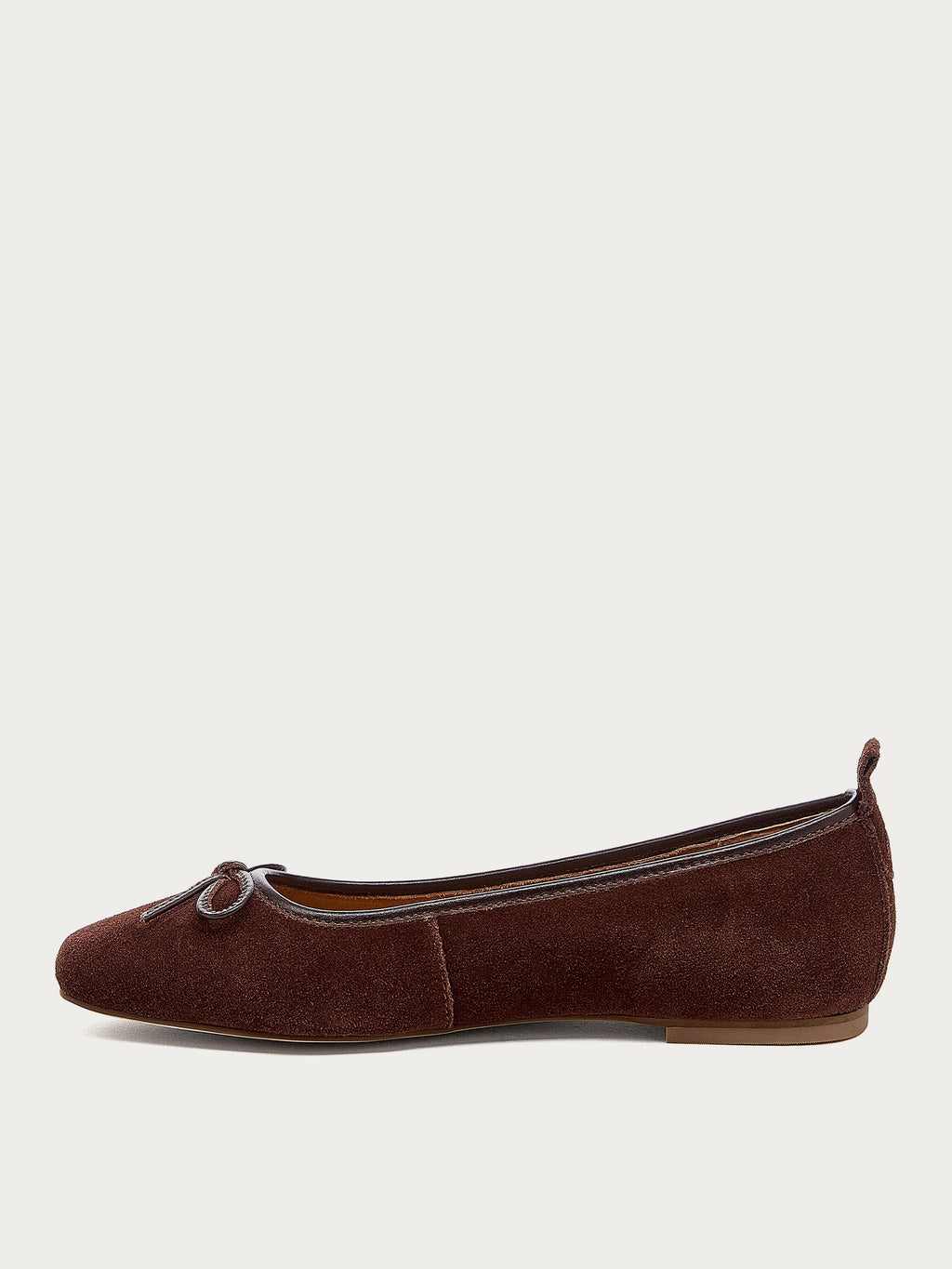 Frankie Warm Brown Ballet Flats