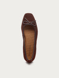 Frankie Warm Brown Ballet Flats