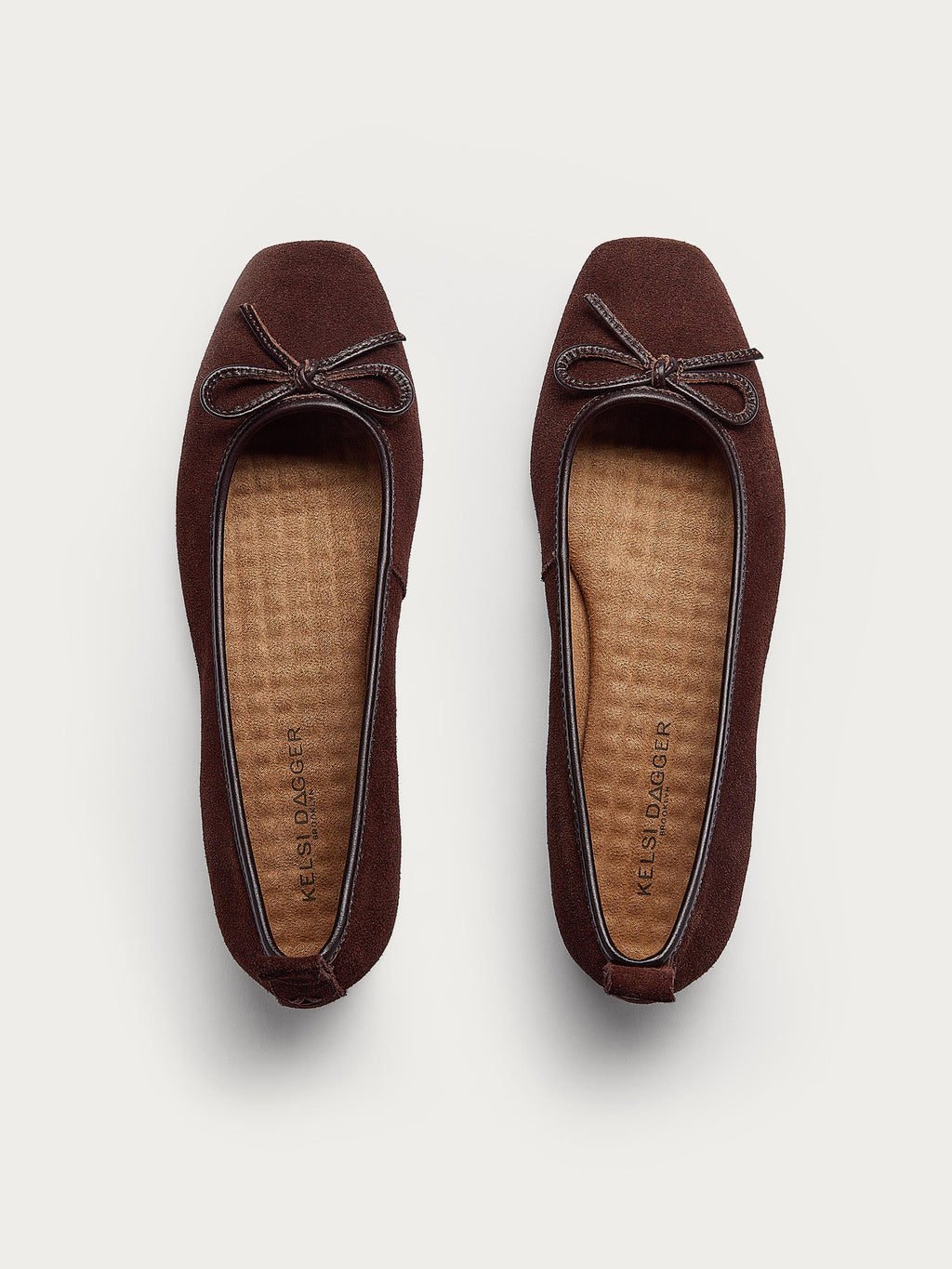 Frankie Warm Brown Ballet Flats