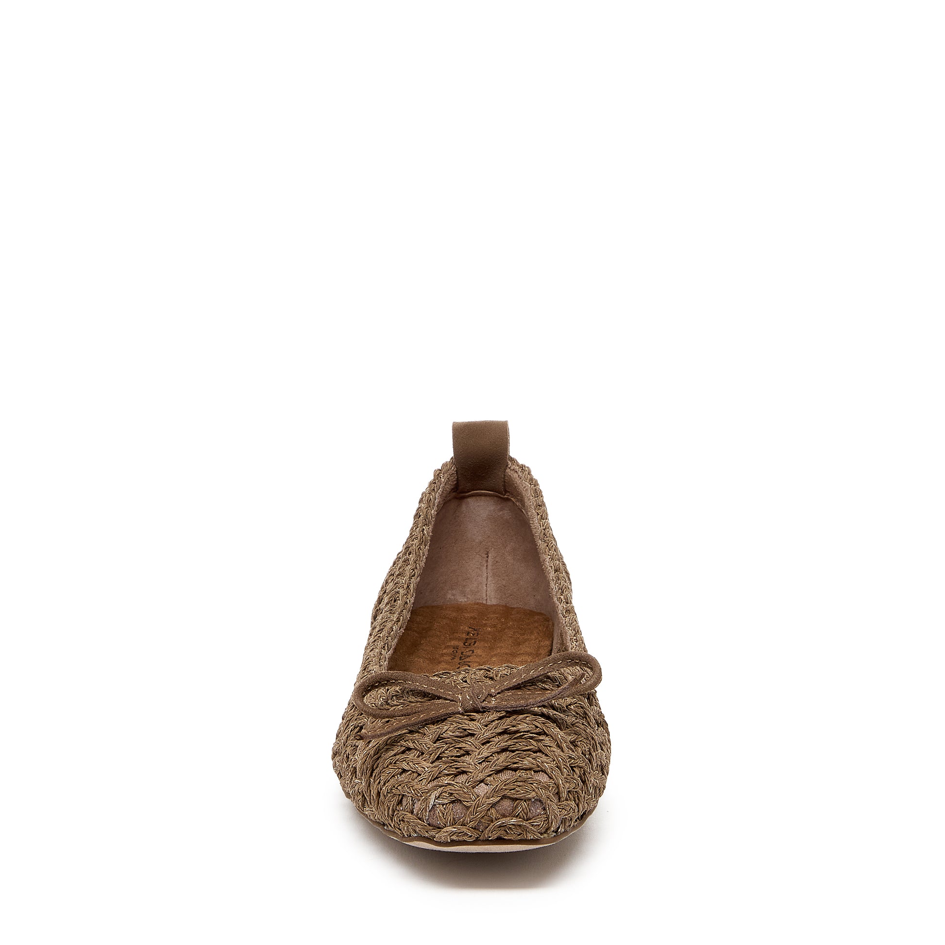 Kelsi Dagger Brooklyn Women's Frankie Crochet Ballet Flats Armadillo