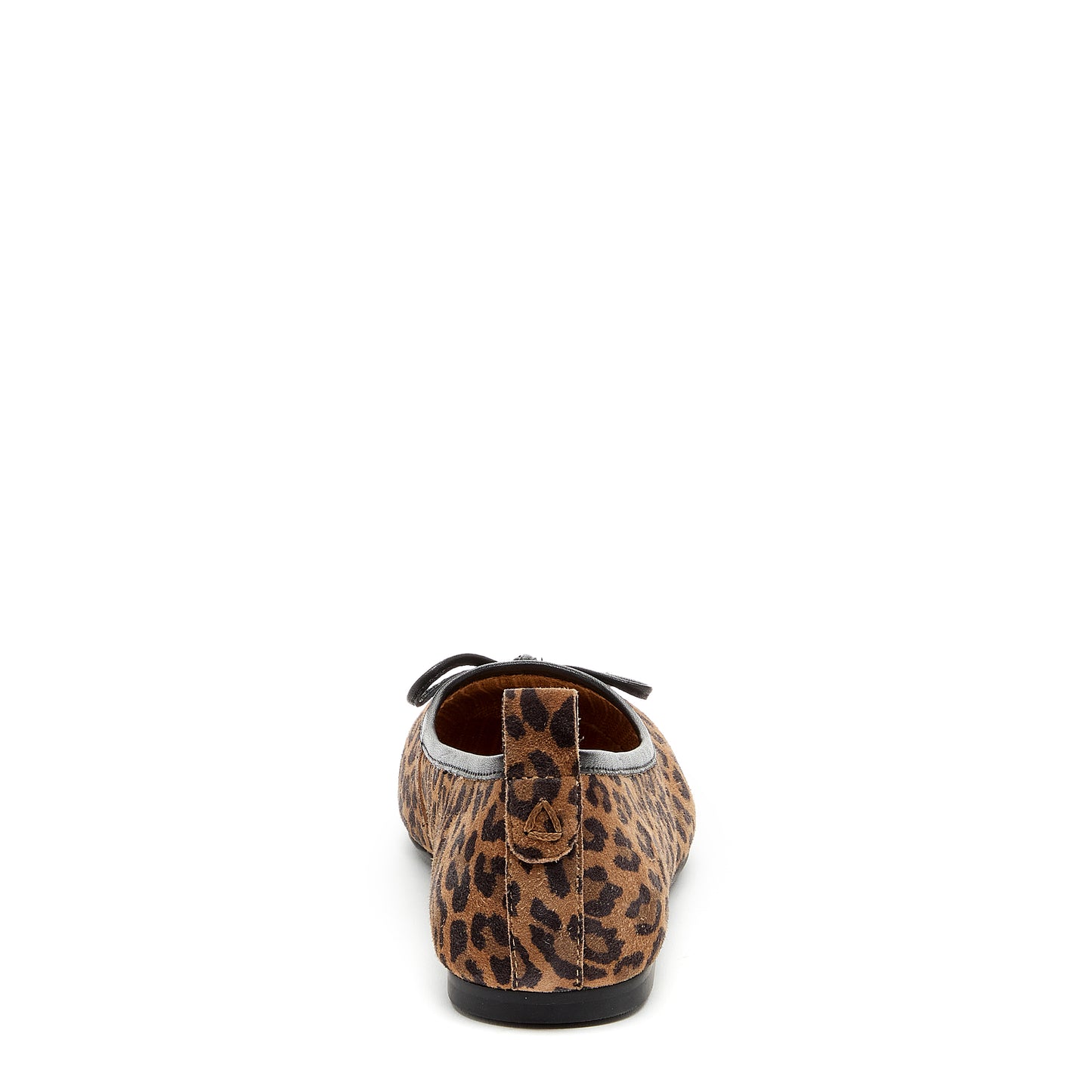 Frankie Black Leopard Ballet Flats