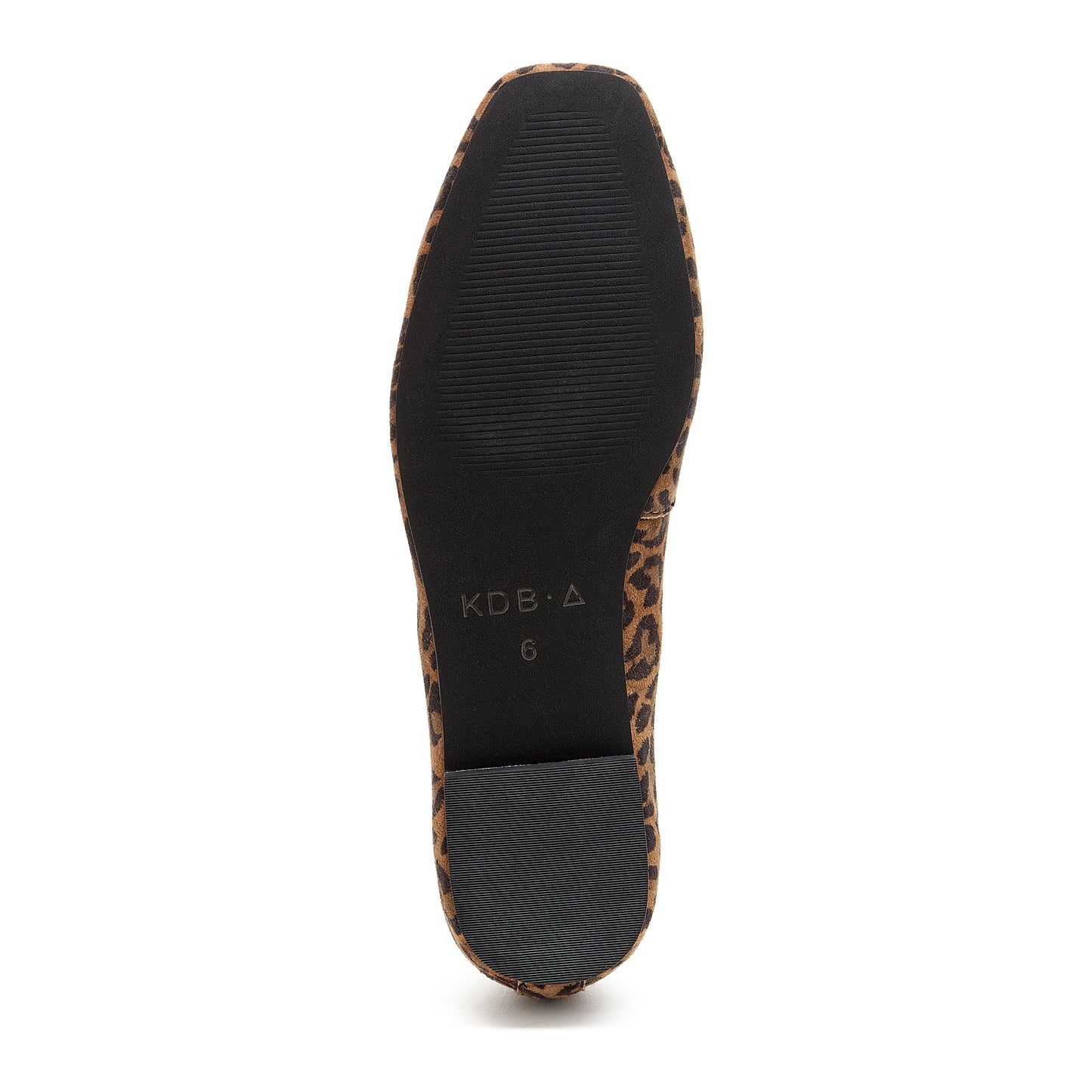 Frankie Black Leopard Ballet Flats