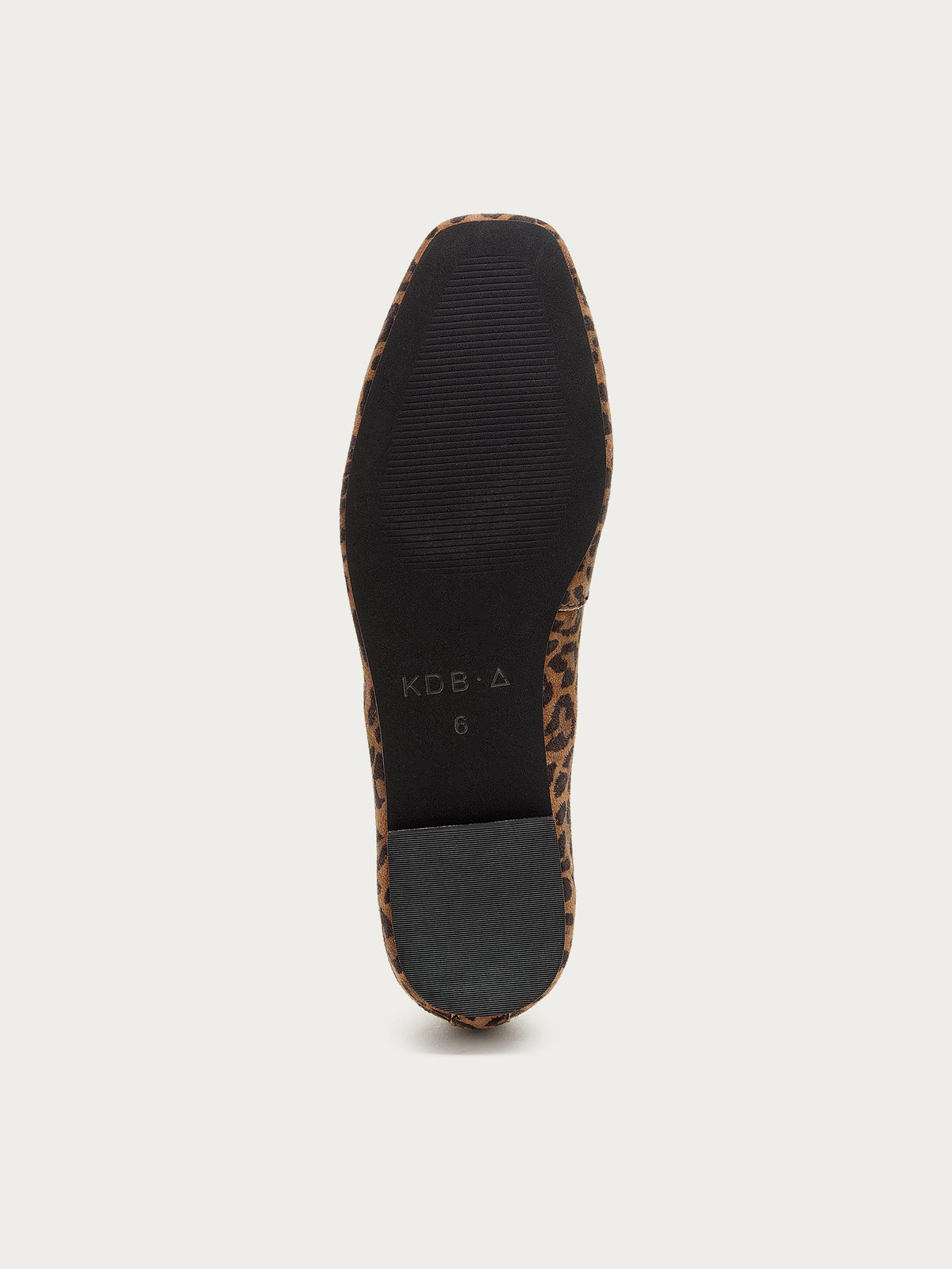 Frankie Black Leopard Ballet Flats