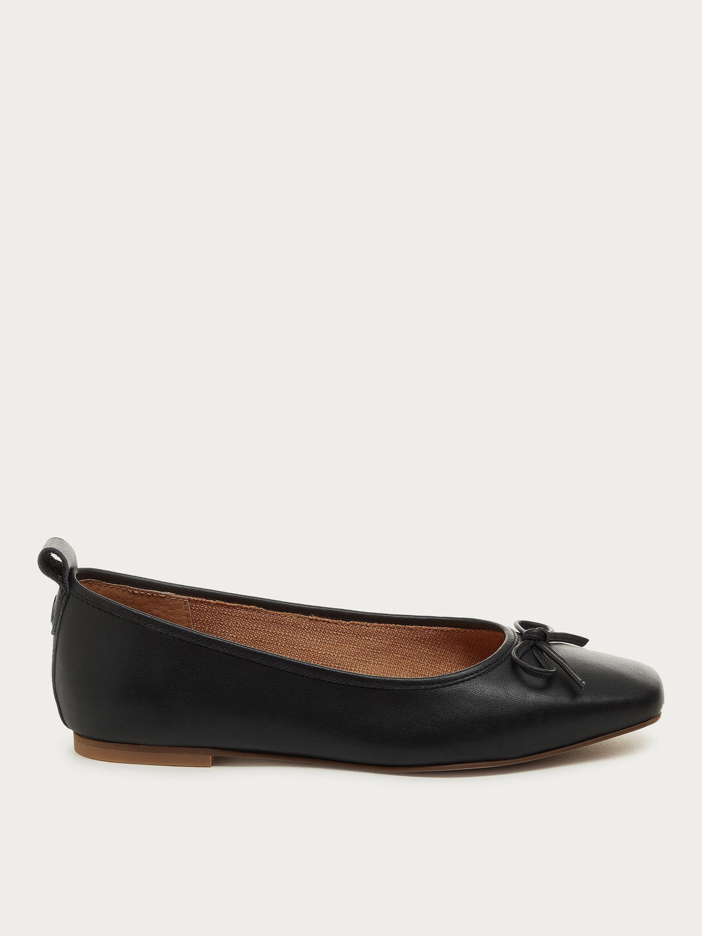 Frankie Black Ballet Flats