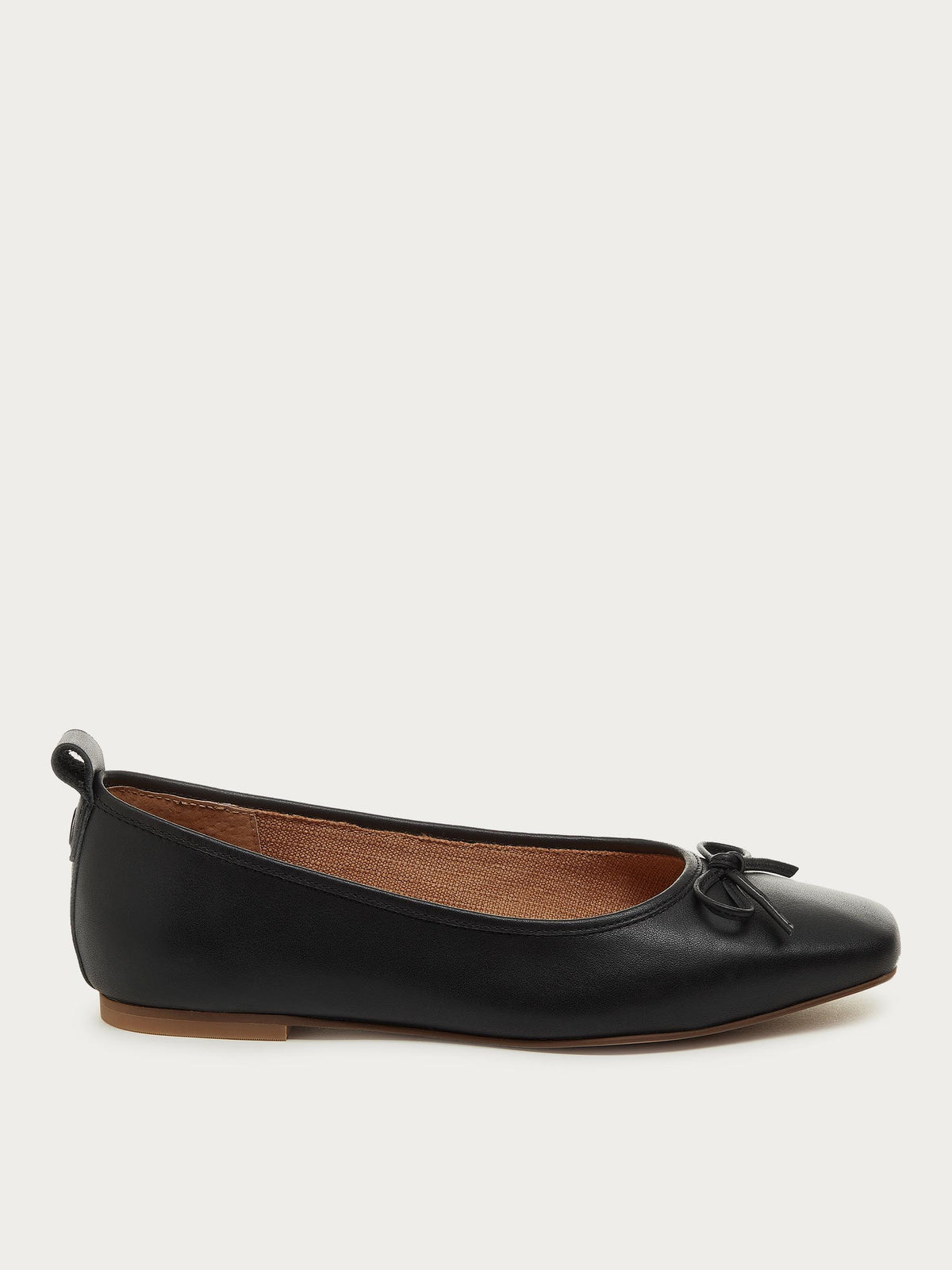 Frankie Black Ballet Flats