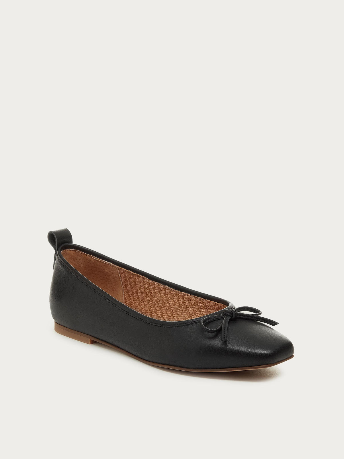 Frankie Black Ballet Flats