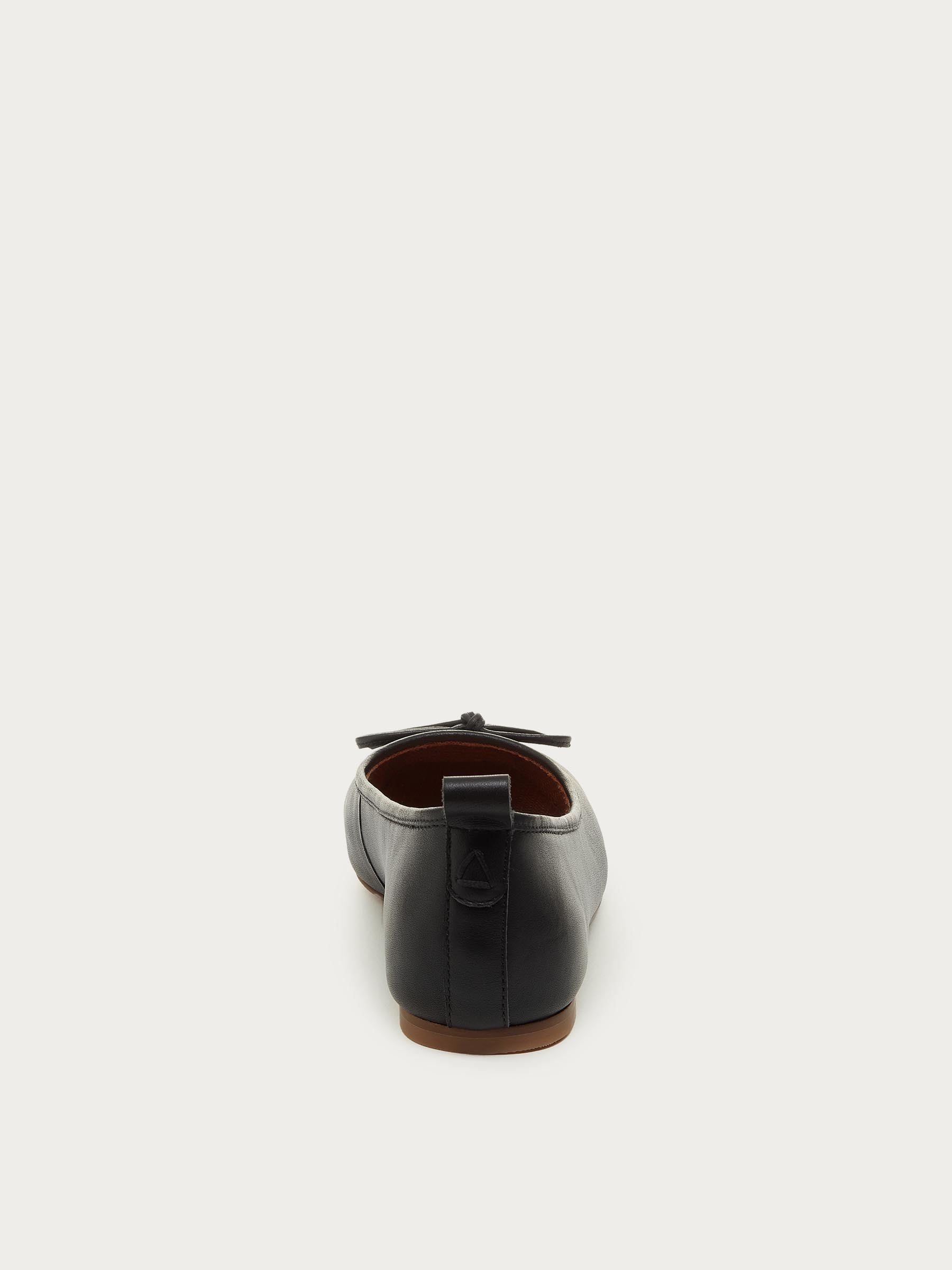 Frankie Black Ballet Flats
