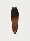 Frankie Black Ballet Flats