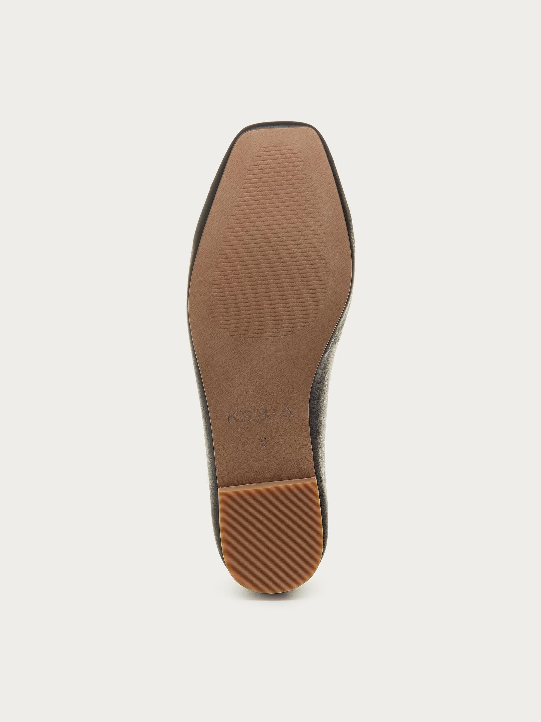 Frankie Black Ballet Flats