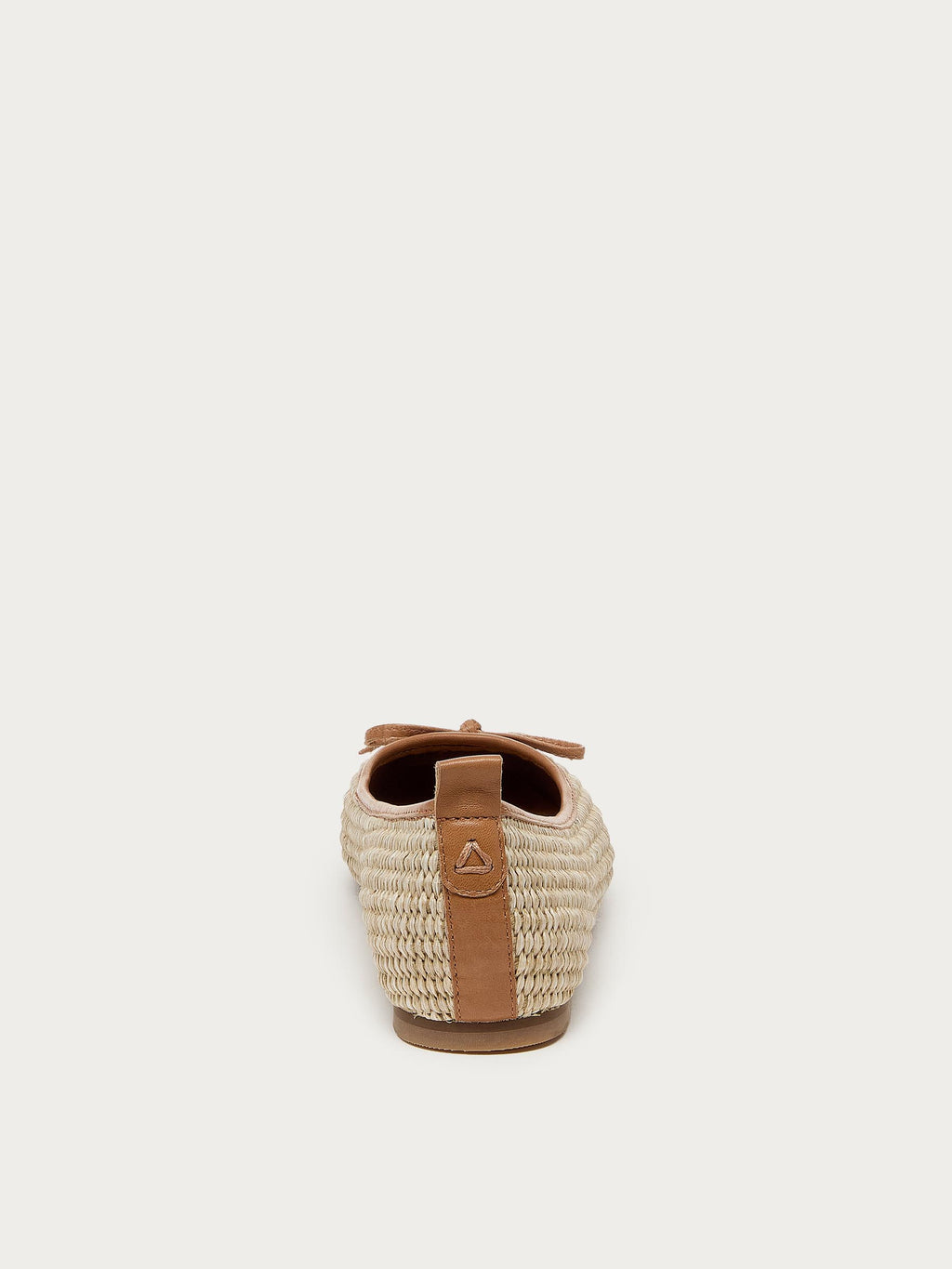 Frankie Mini Raffia Ballet Flats