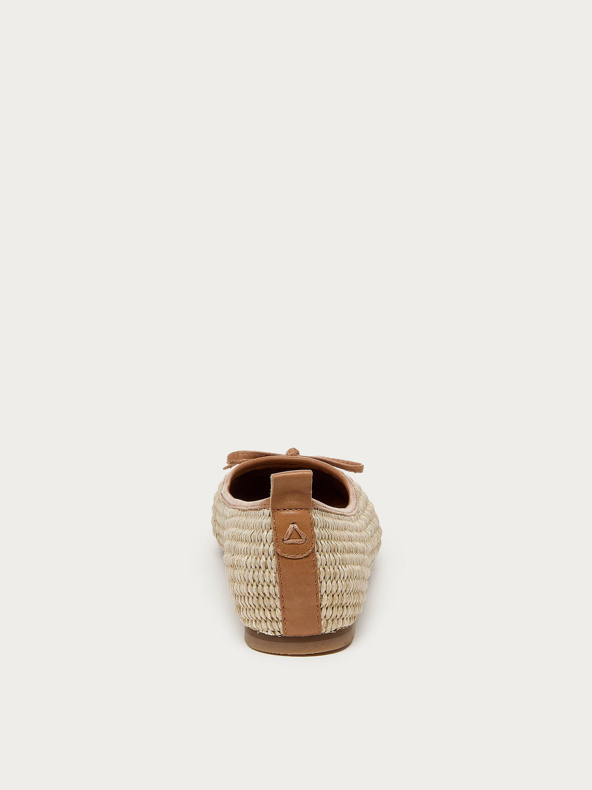 Frankie Mini Raffia Ballet Flats