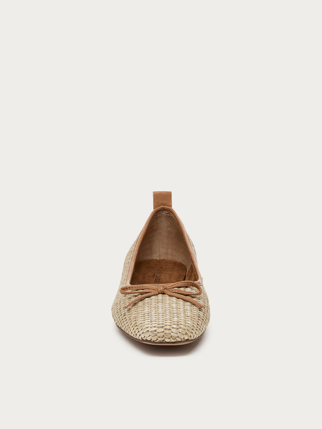 Frankie Mini Raffia Ballet Flats
