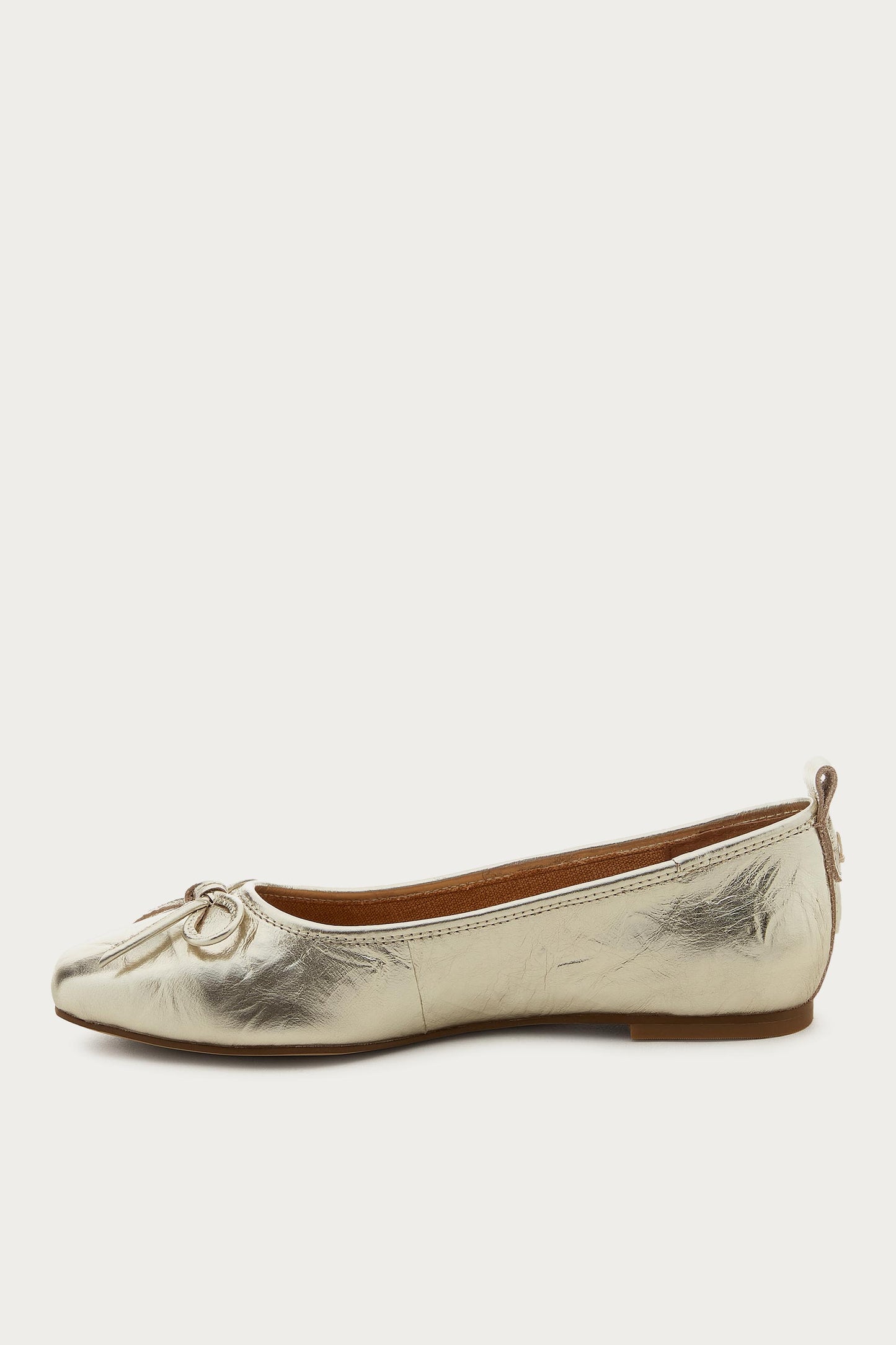 Frankie Gold Ballet Flats