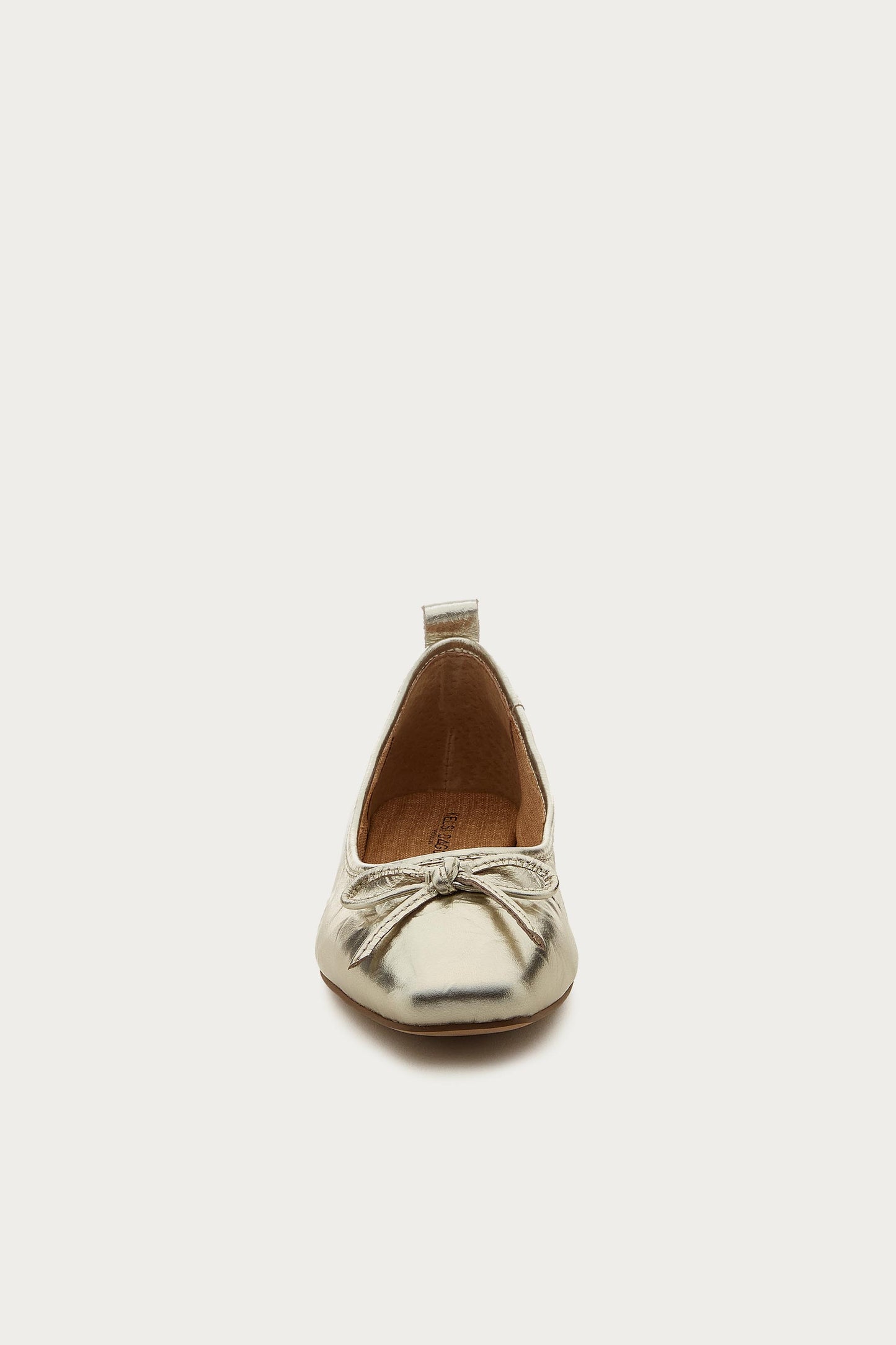 Frankie Gold Ballet Flats