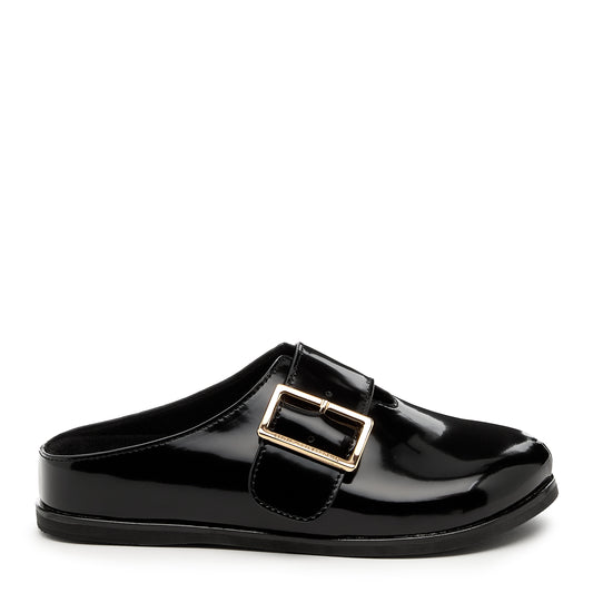 Franklin Black Clogs | Women's easy to wear, slip on and go mule | Kelsi Dagger Brooklyn