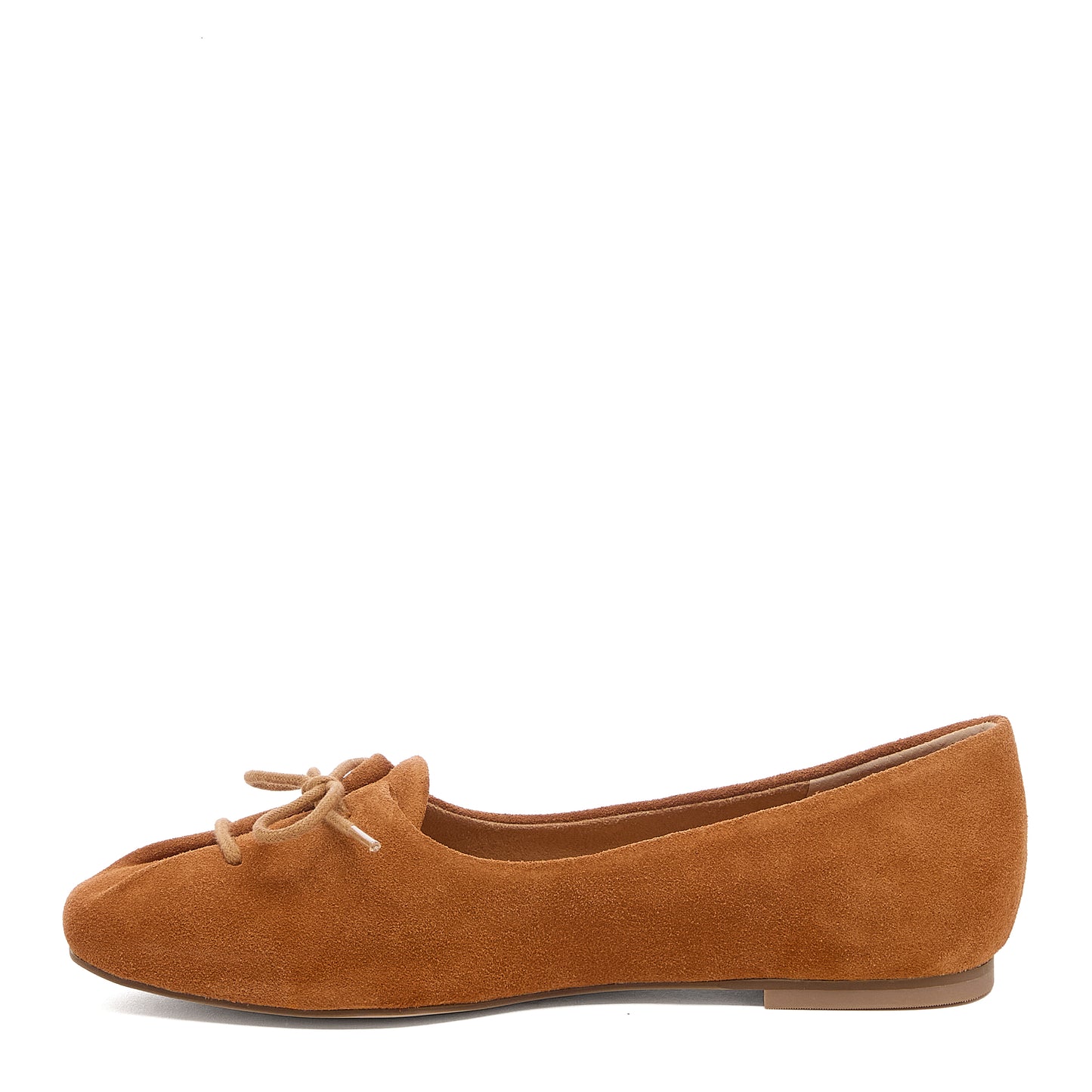 Freddie Cognac Ballet Flats