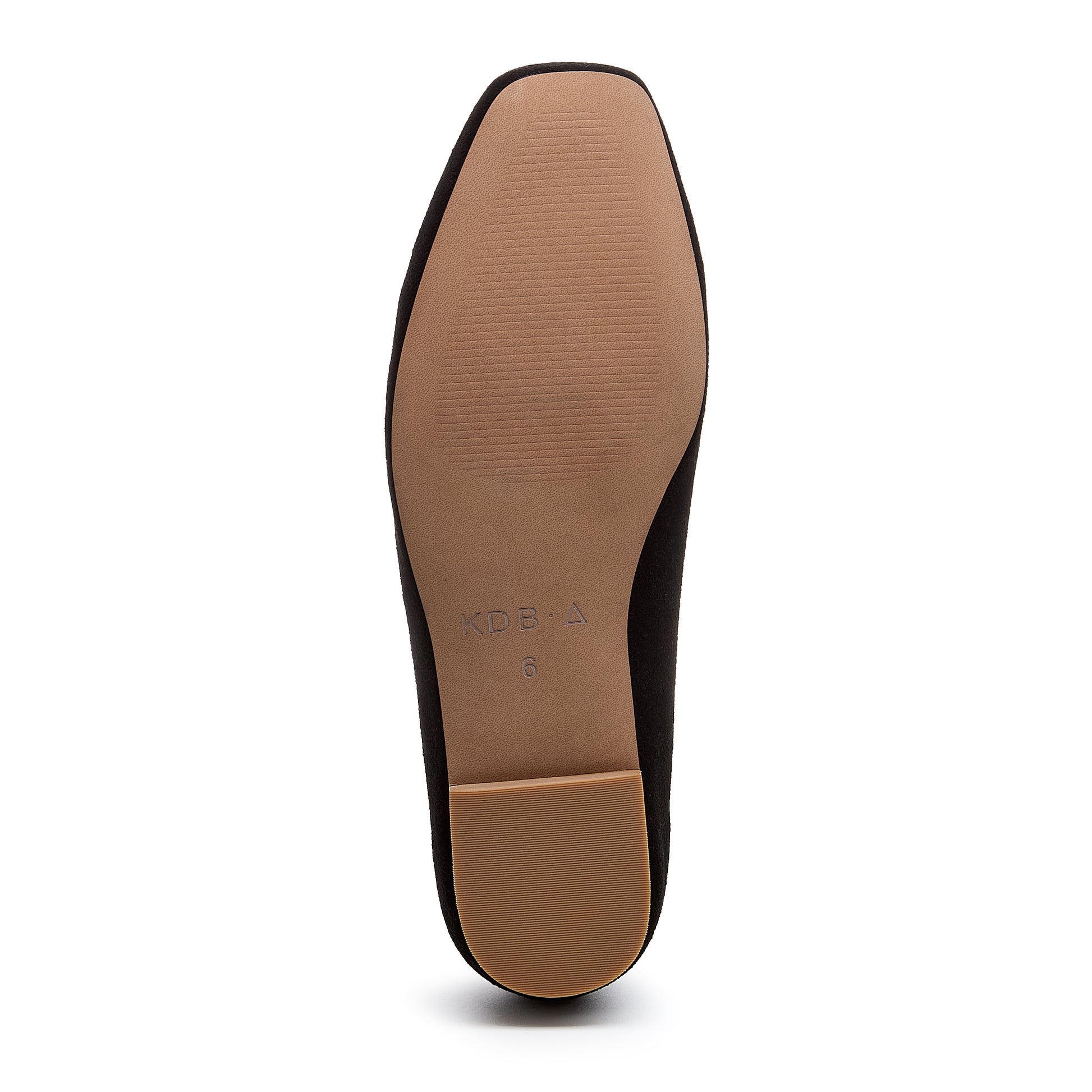 Kelsi Dagger Women's Freya Black Cow Suede Ballet Flats