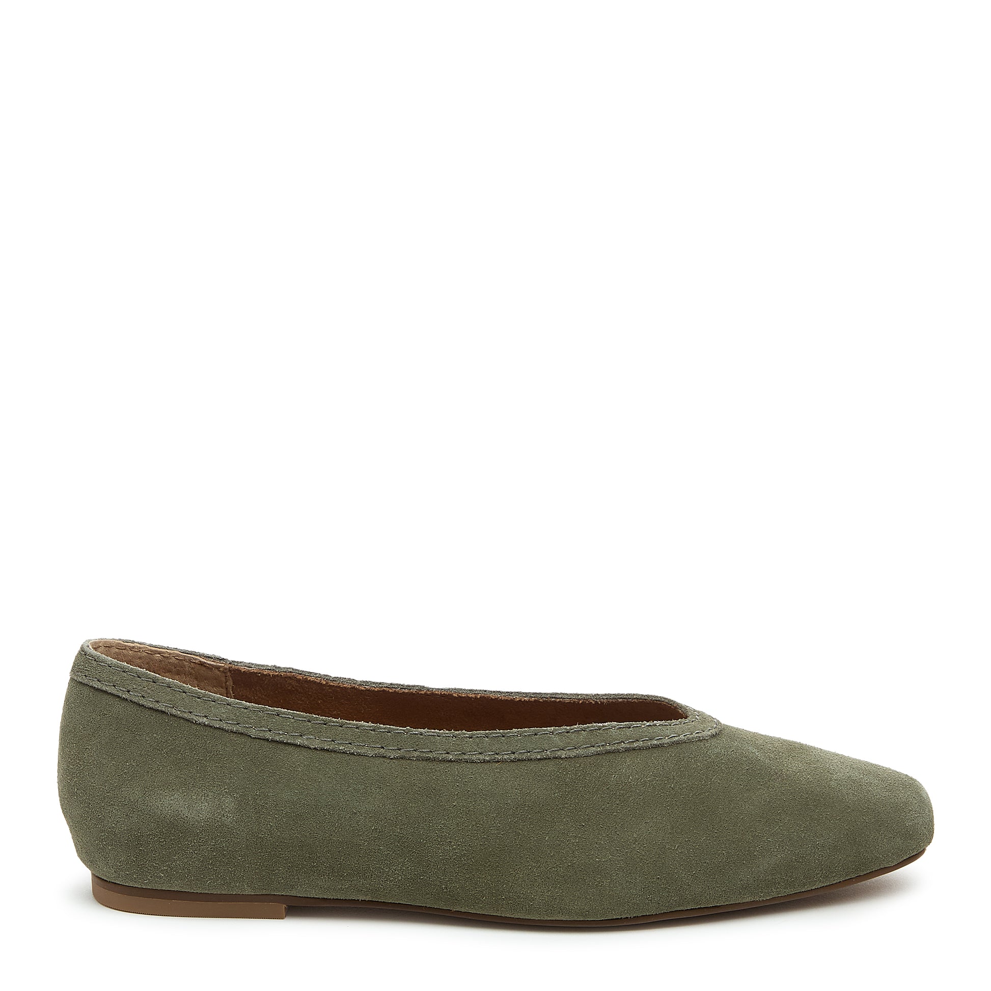 Kelsi Dagger Women's Freya Clover Cow Suede Ballet Flats