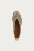 Freya Gold Mesh Ballet Flats