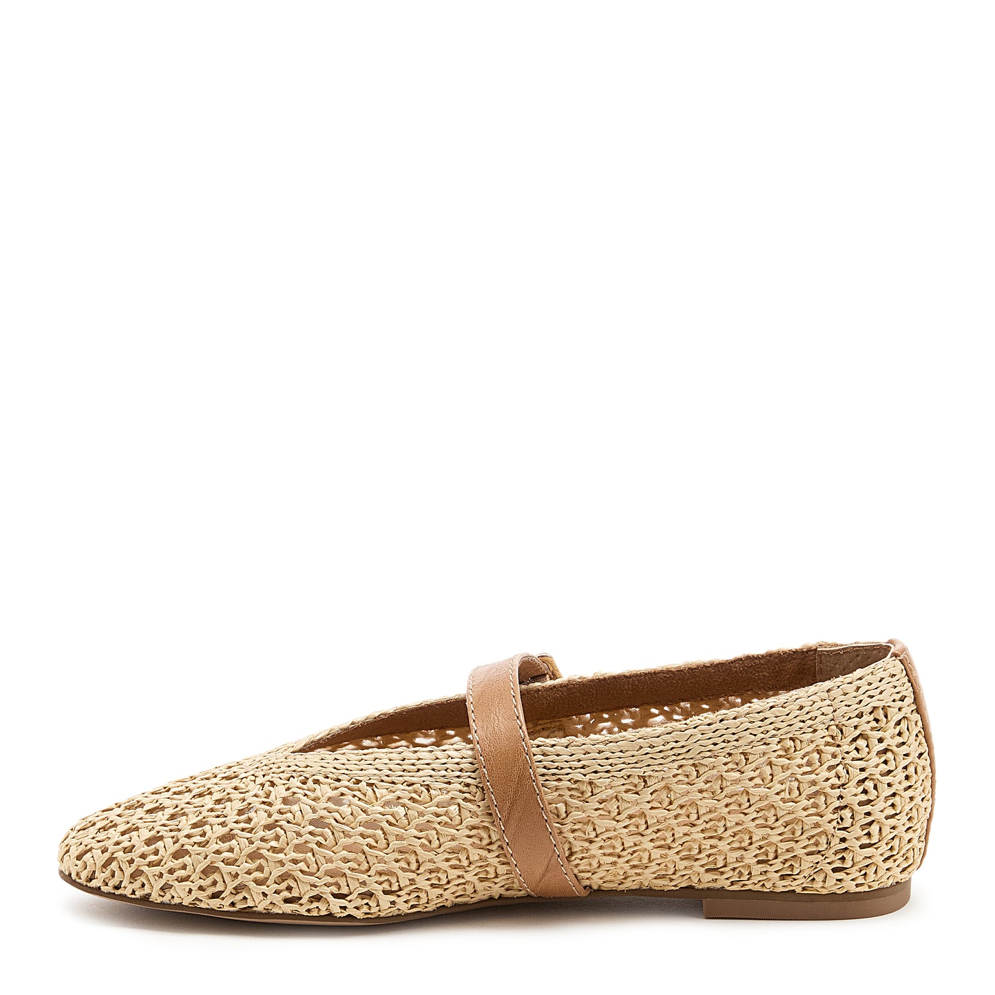 Freya Natural Mary Jane Ballet Flats | Rubber outsole | Women's ballet flats | Kelsi Dagger Brooklyn