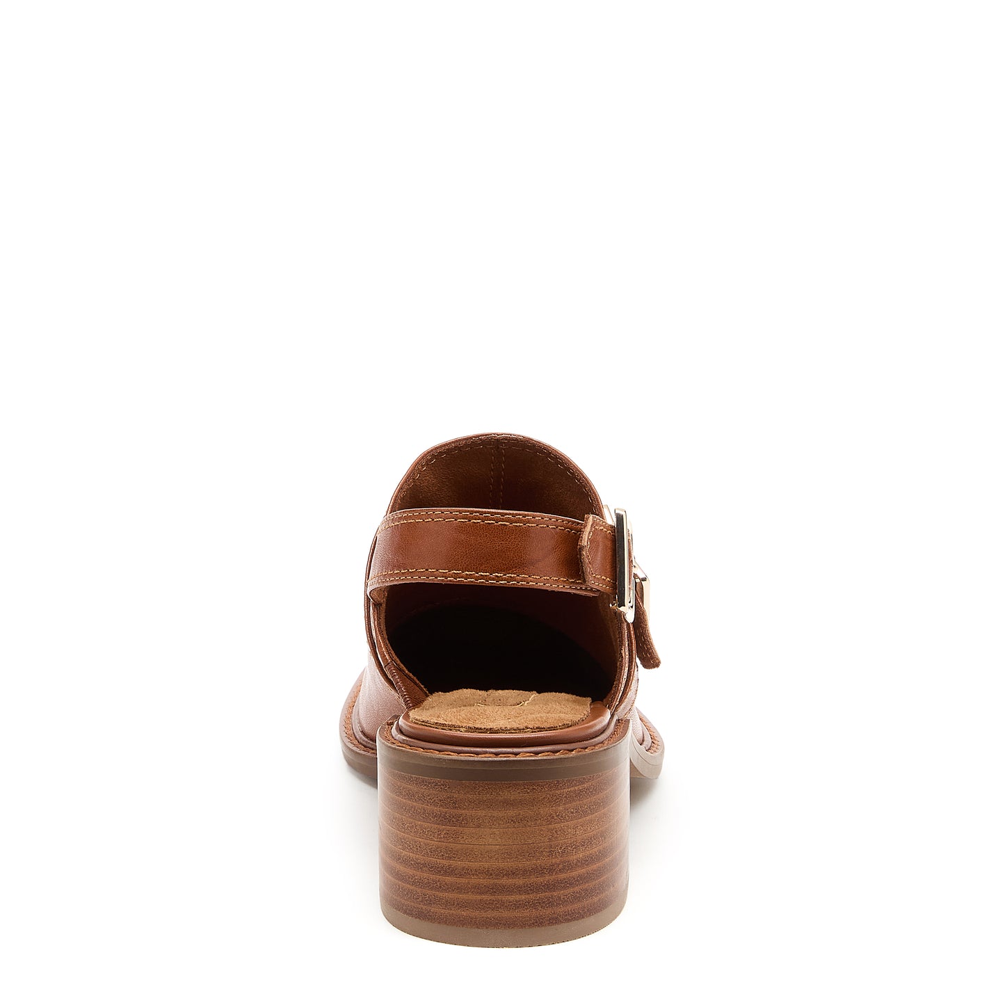 Kelsi Dagger Women's Glory Auburn Leather Slingback Clog Sandals