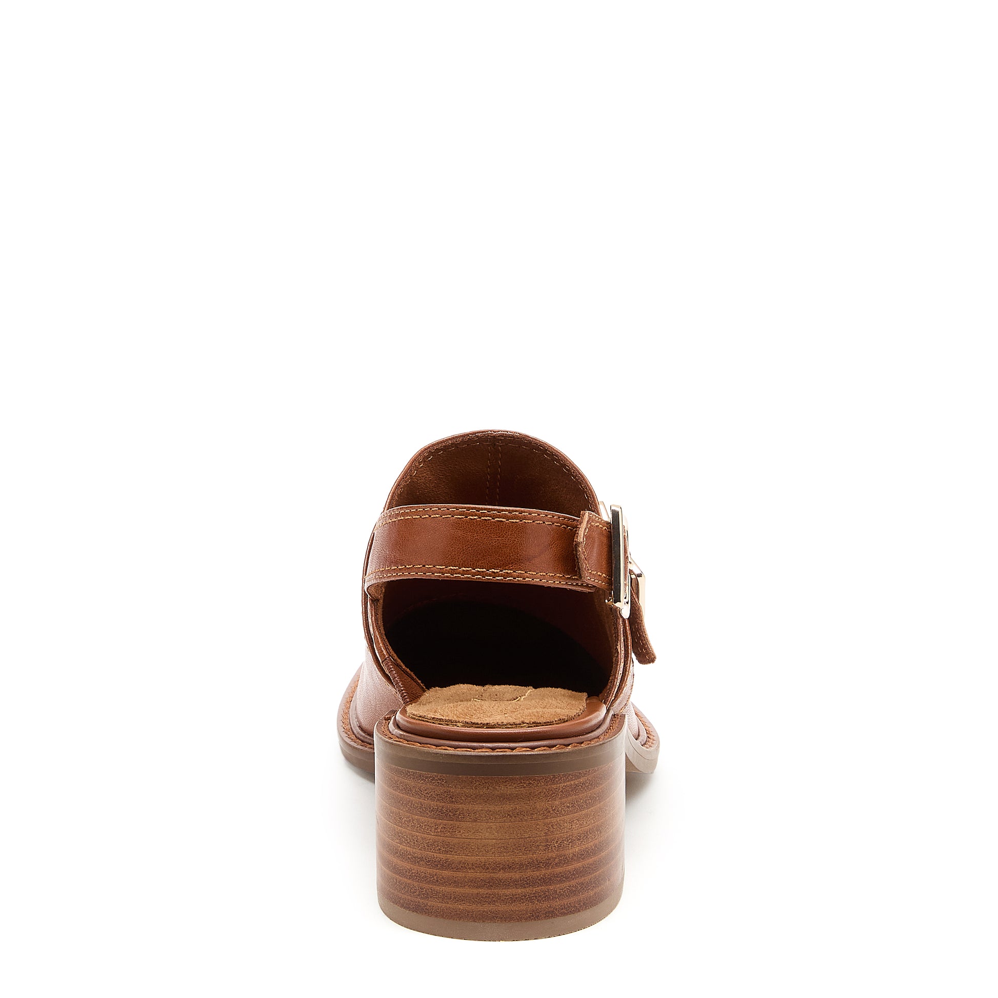 Kelsi Dagger Women's Glory Auburn Leather Slingback Clog Sandals