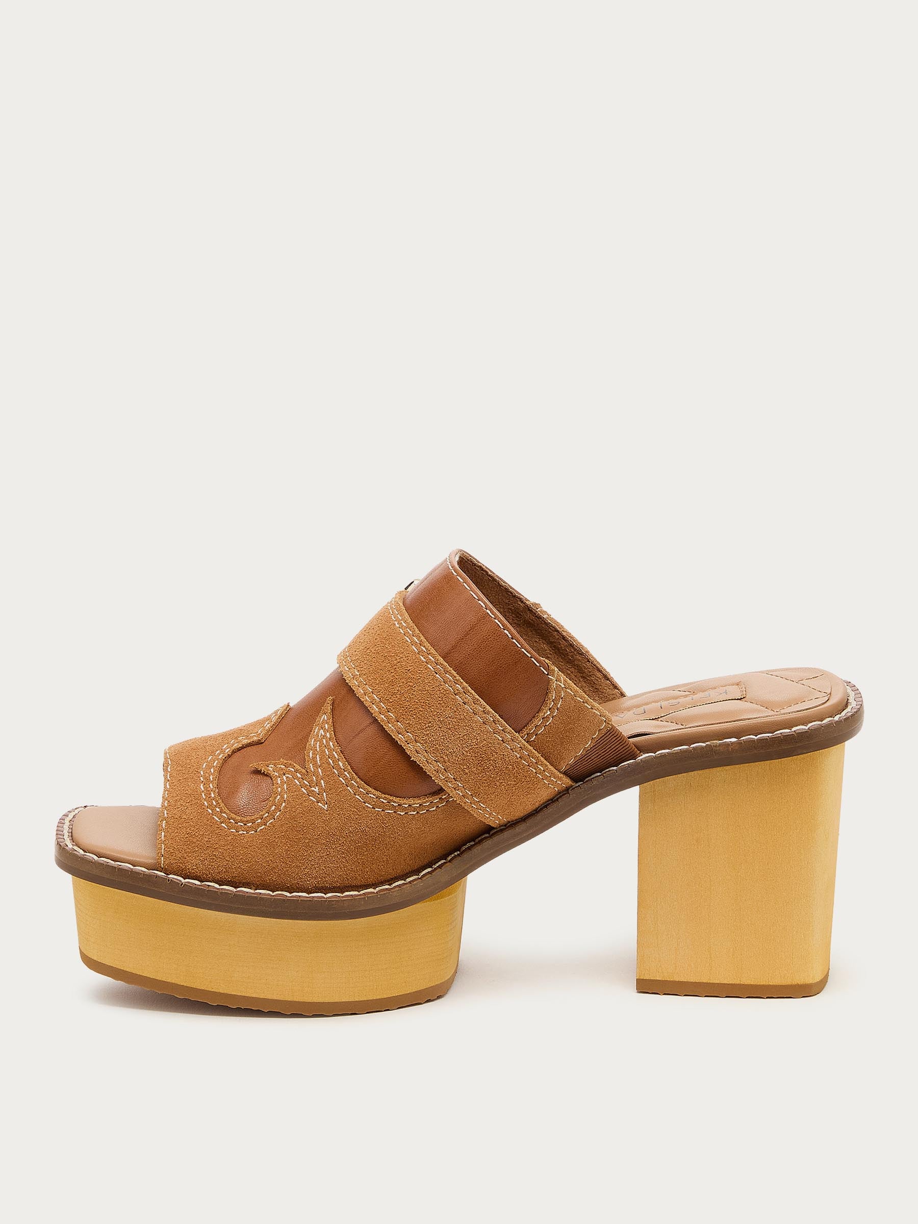 Gerri Tan Platform Clogs