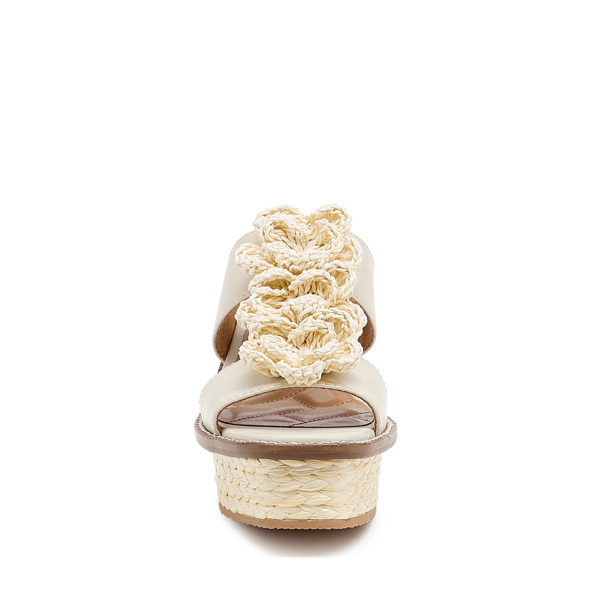 Kelsi Dagger Grandy Raffia Flower Platform Sandals Women's