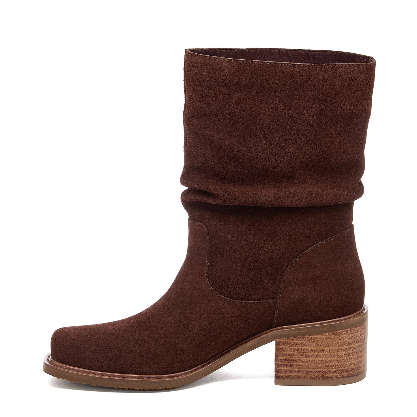 Griffin Brown Slouchy Boots