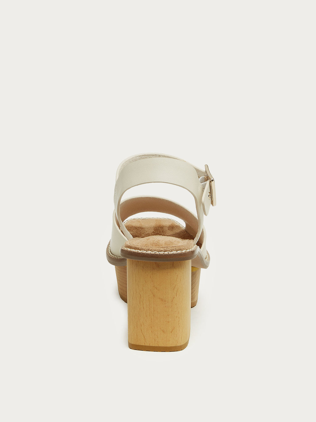 Groove Shell Platform Sandals