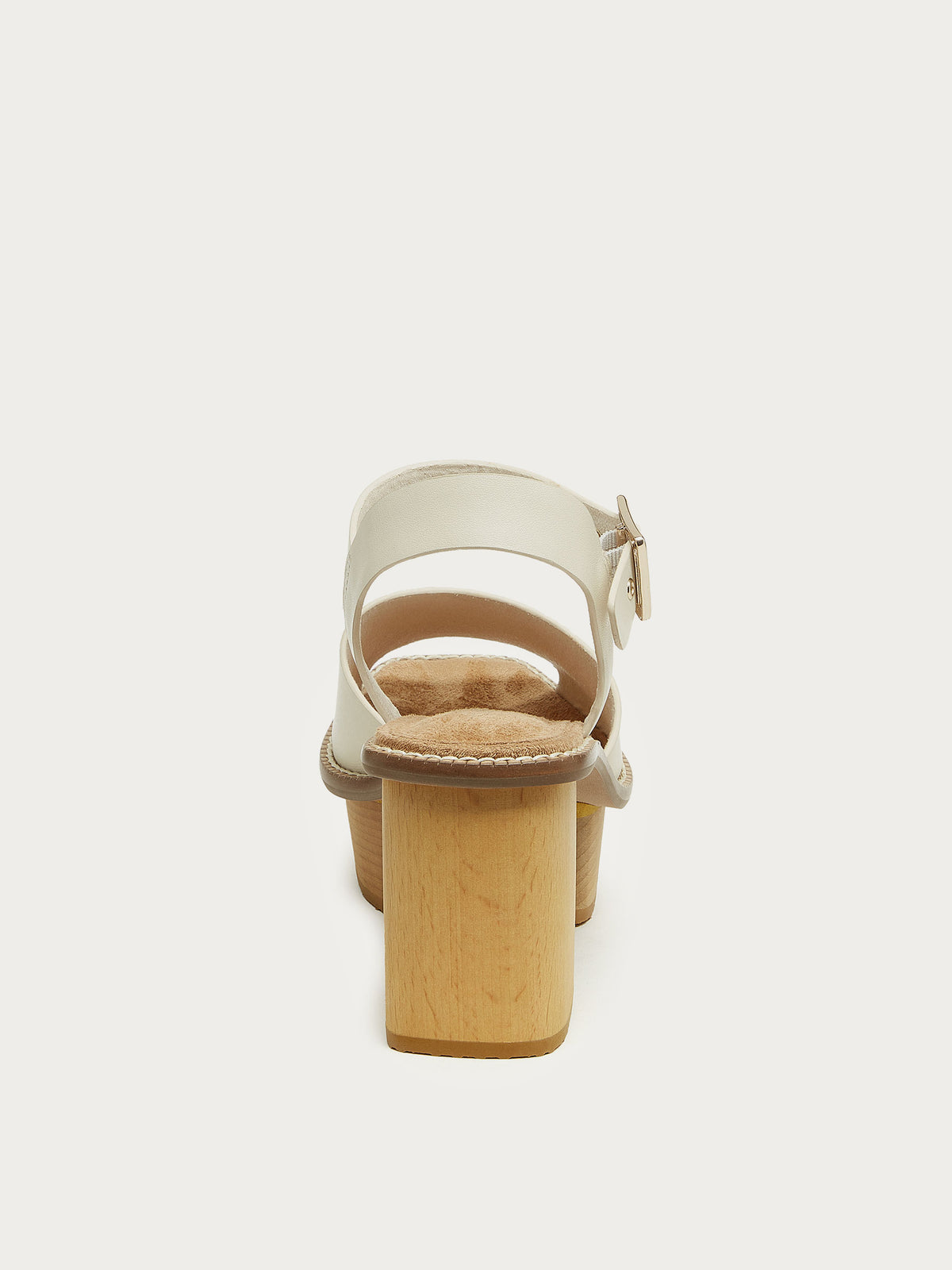 Groove Shell Platform Sandals