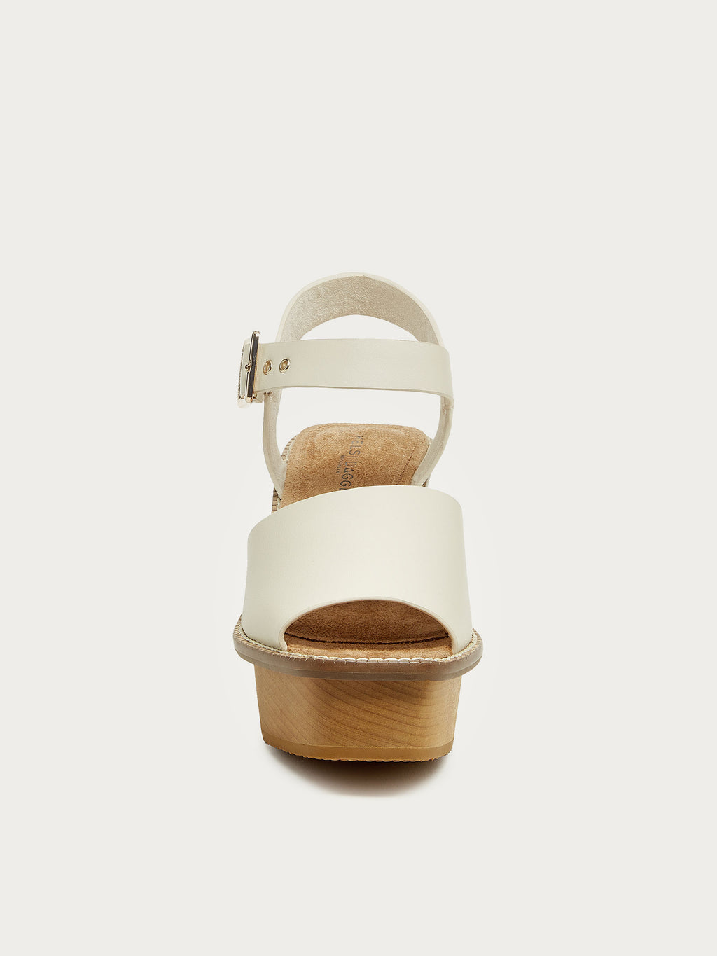 Groove Shell Platform Sandals