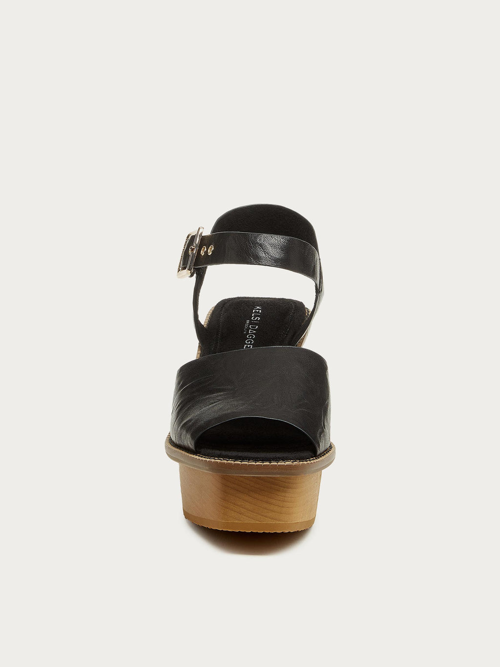 Groove Black Platform Sandals