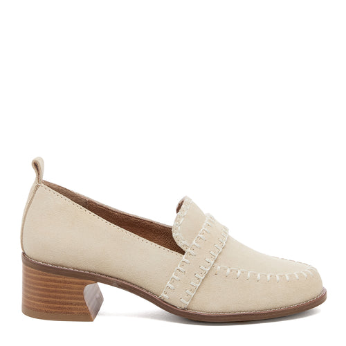 Halo Dune Block Heel Loafer
