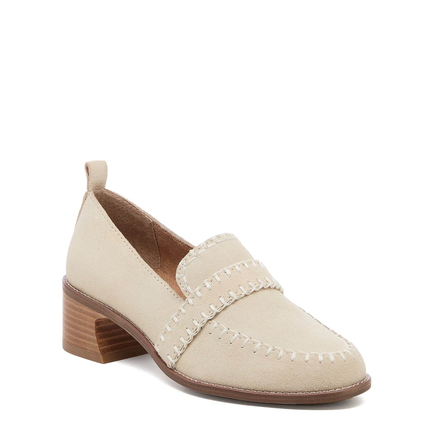 Halo Dune Block Heel Loafer