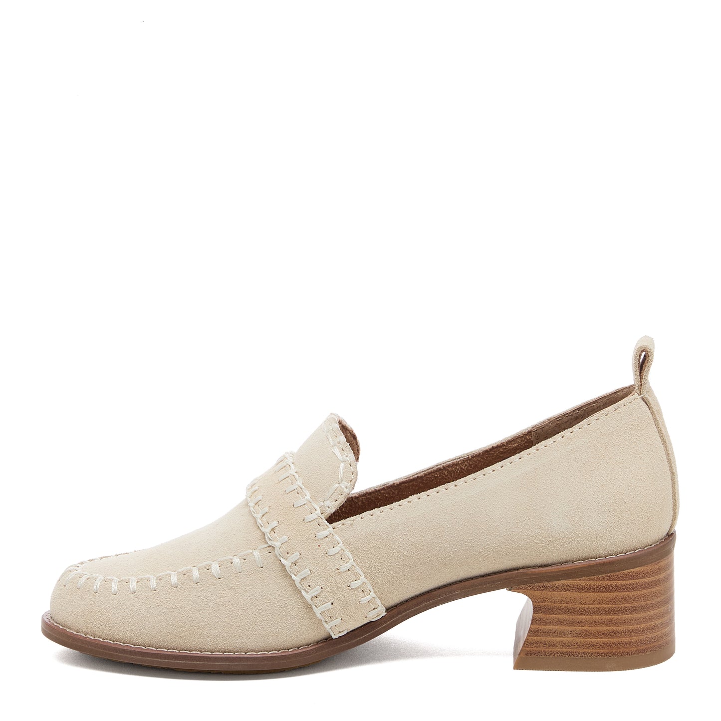 Halo Dune Block Heel Loafer