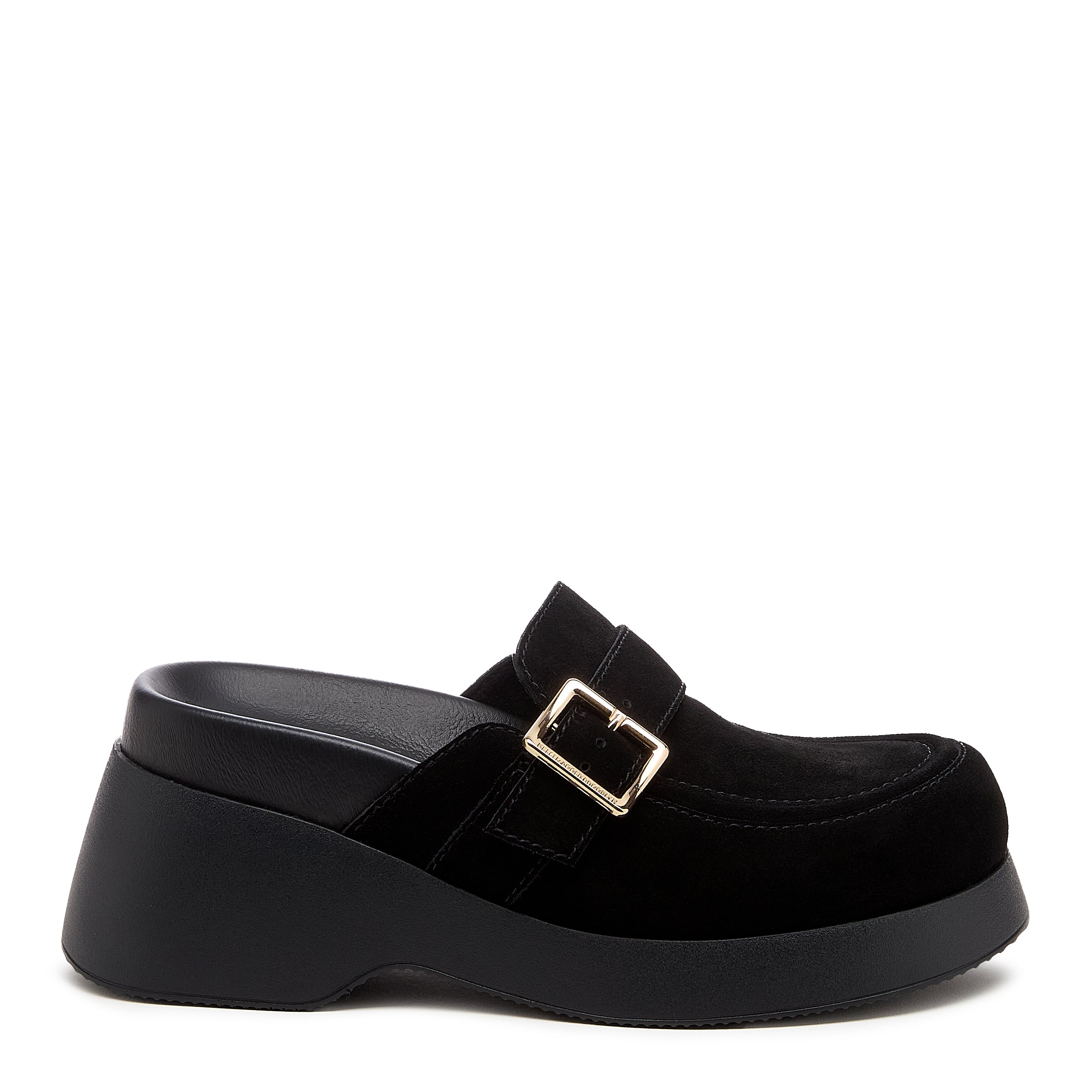 Kelsi Dagger Women's Imogin Black Buckle Platform Clog – Kelsi