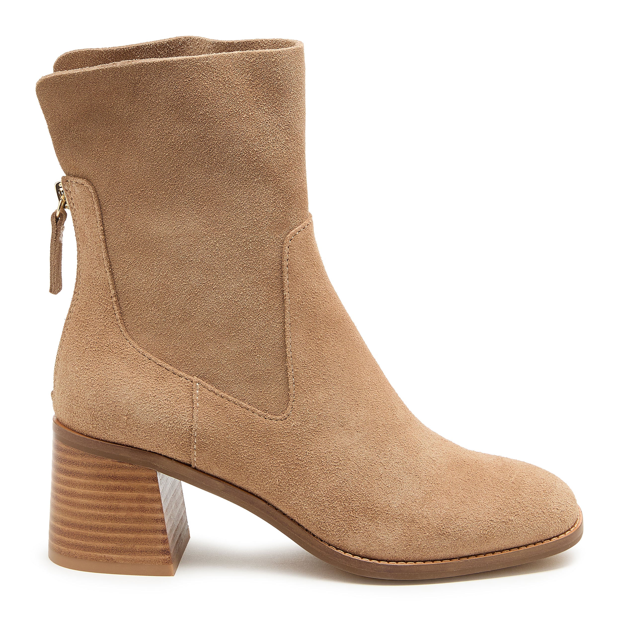 Kelsi Dagger Brooklyn Island Bootie | Women's | Almond Suede | Size 6.5