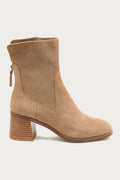 Island Almond Suede Booties