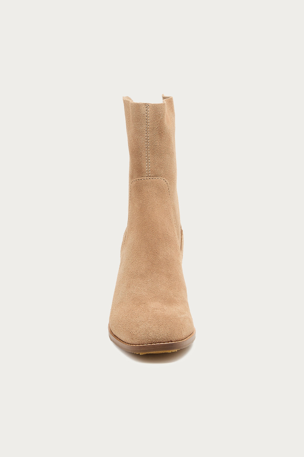 Island Almond Suede Booties
