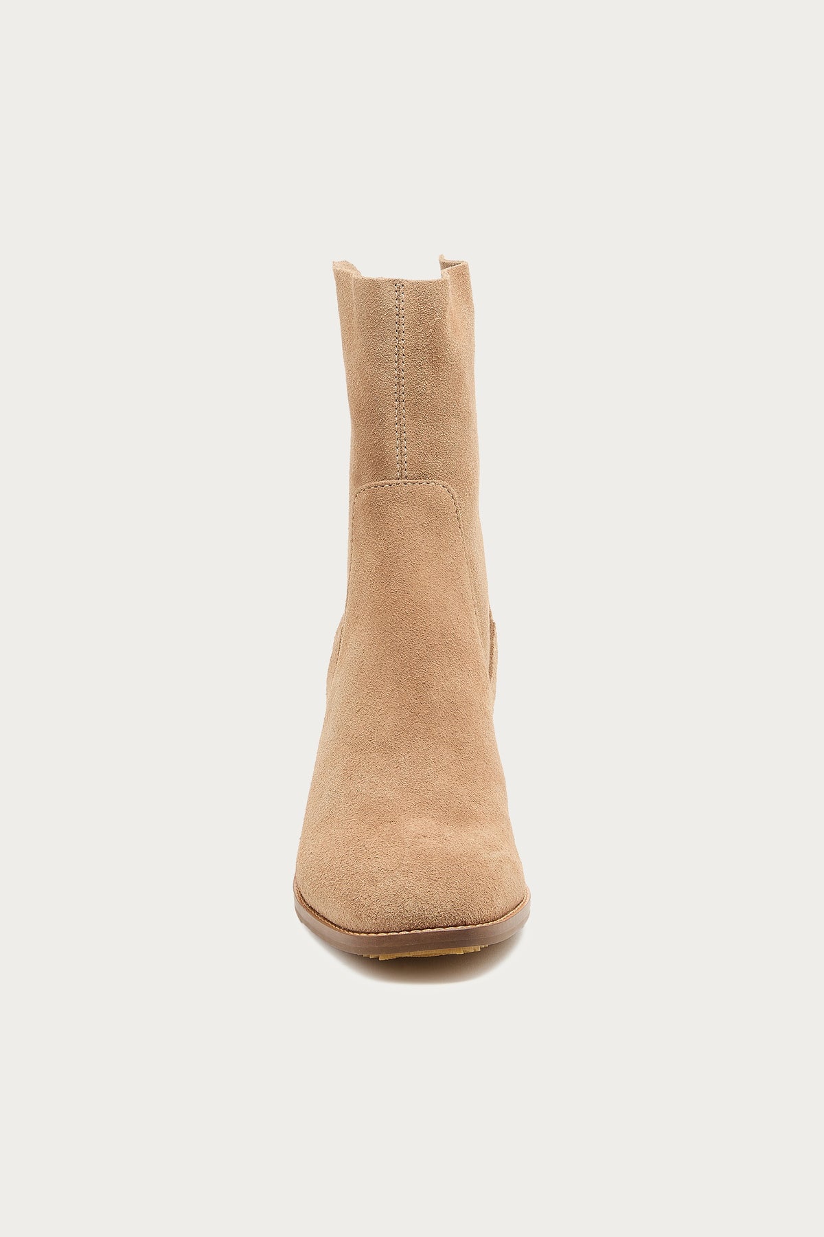 Island Almond Suede Booties