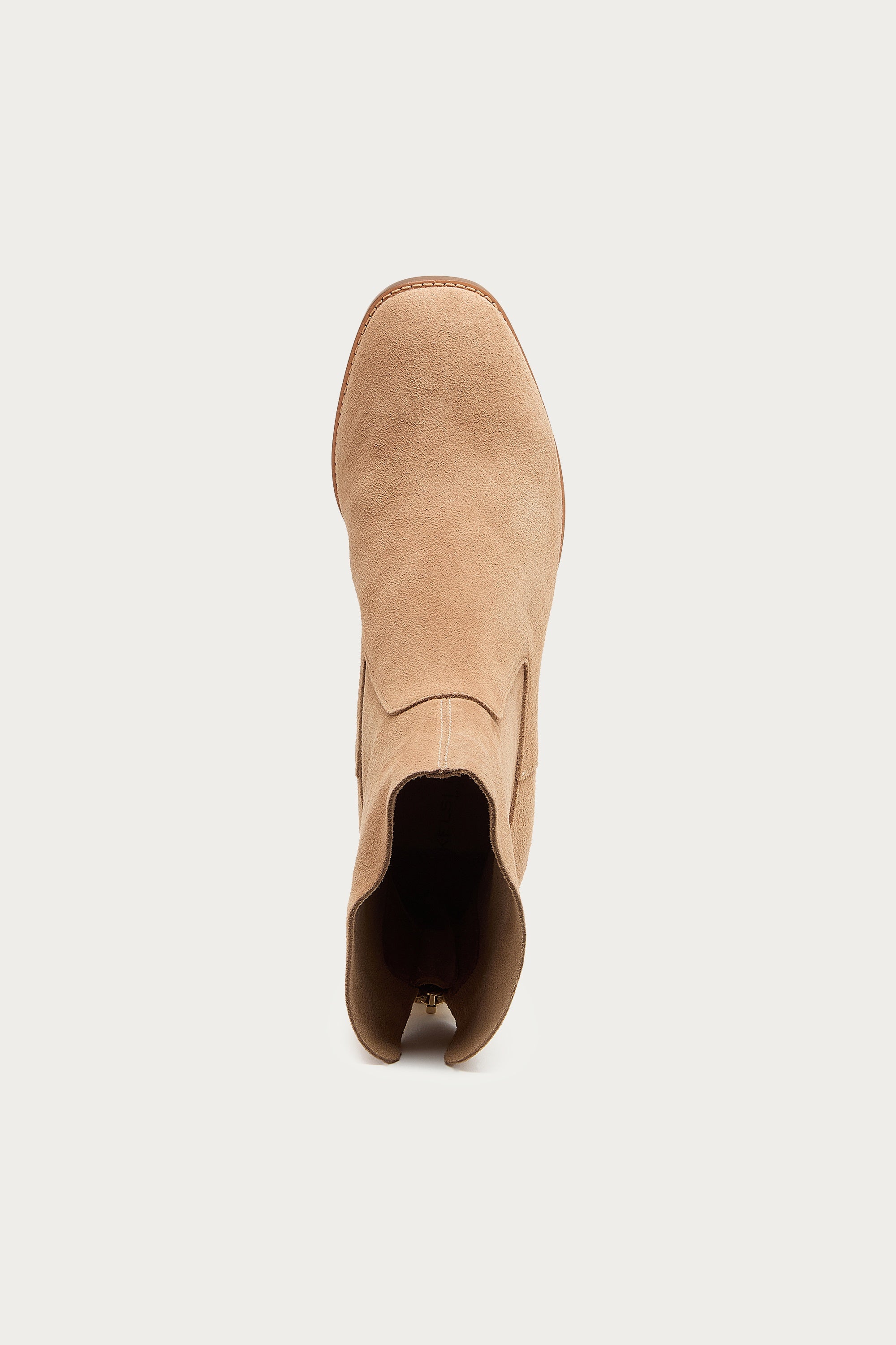 Island Almond Suede Booties
